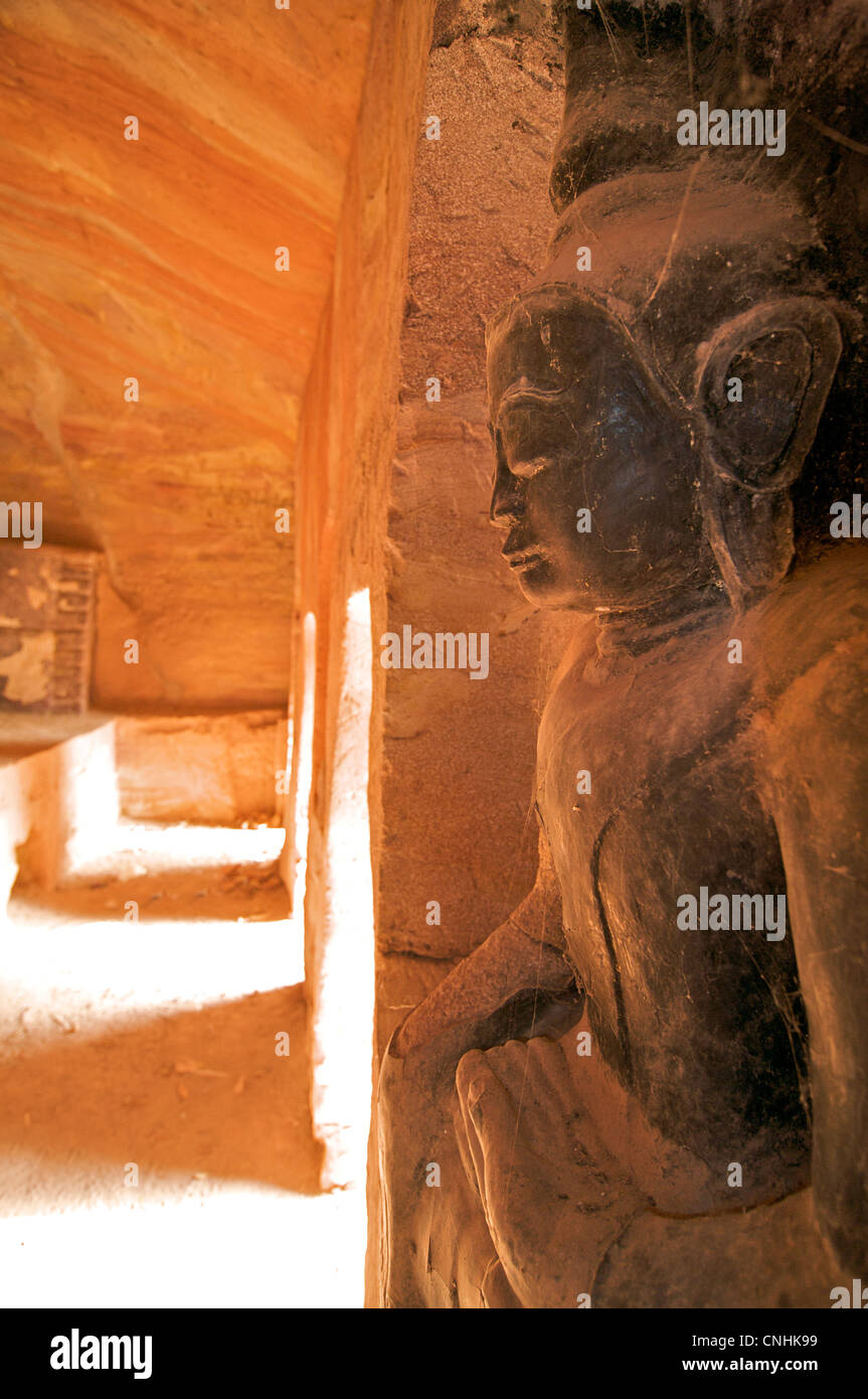 Pho Win Daung grottes, près de Monywa, région Rhône-Alpes, France Banque D'Images