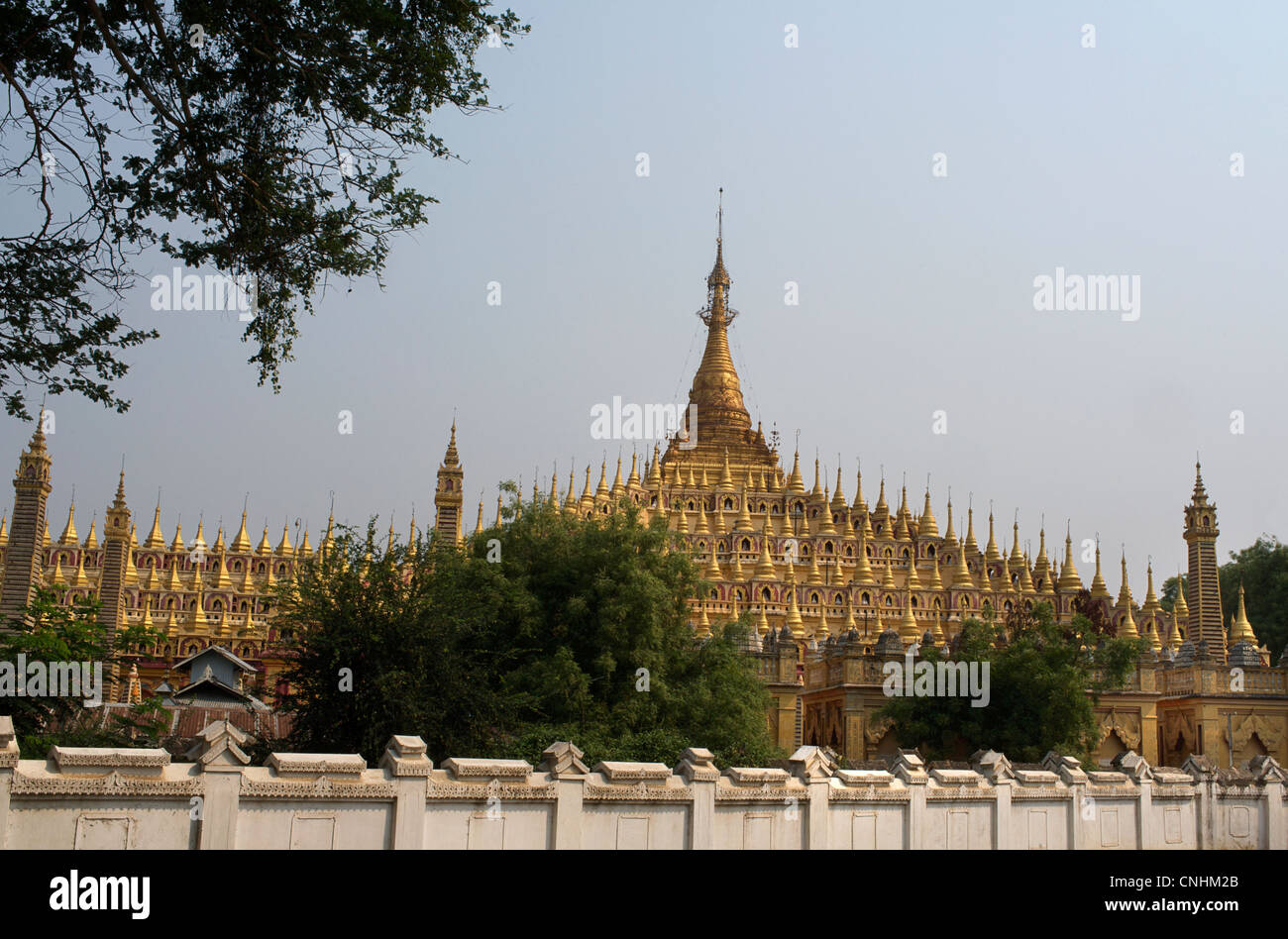 Thanboddhay Paya, Monywa, Birmanie. Le Myanmar. Thambuddhei Banque D'Images