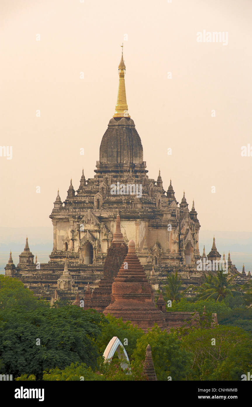 Temple Sulamani, Pagan, Birmanie. Bagan, Myanmar Banque D'Images