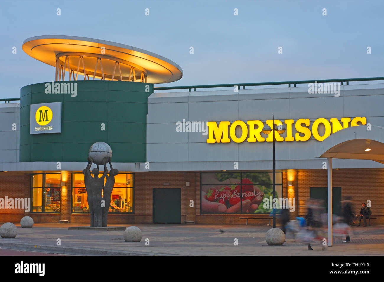 Supermarché Morrisons, Stratford, Newham, London, England Banque D'Images