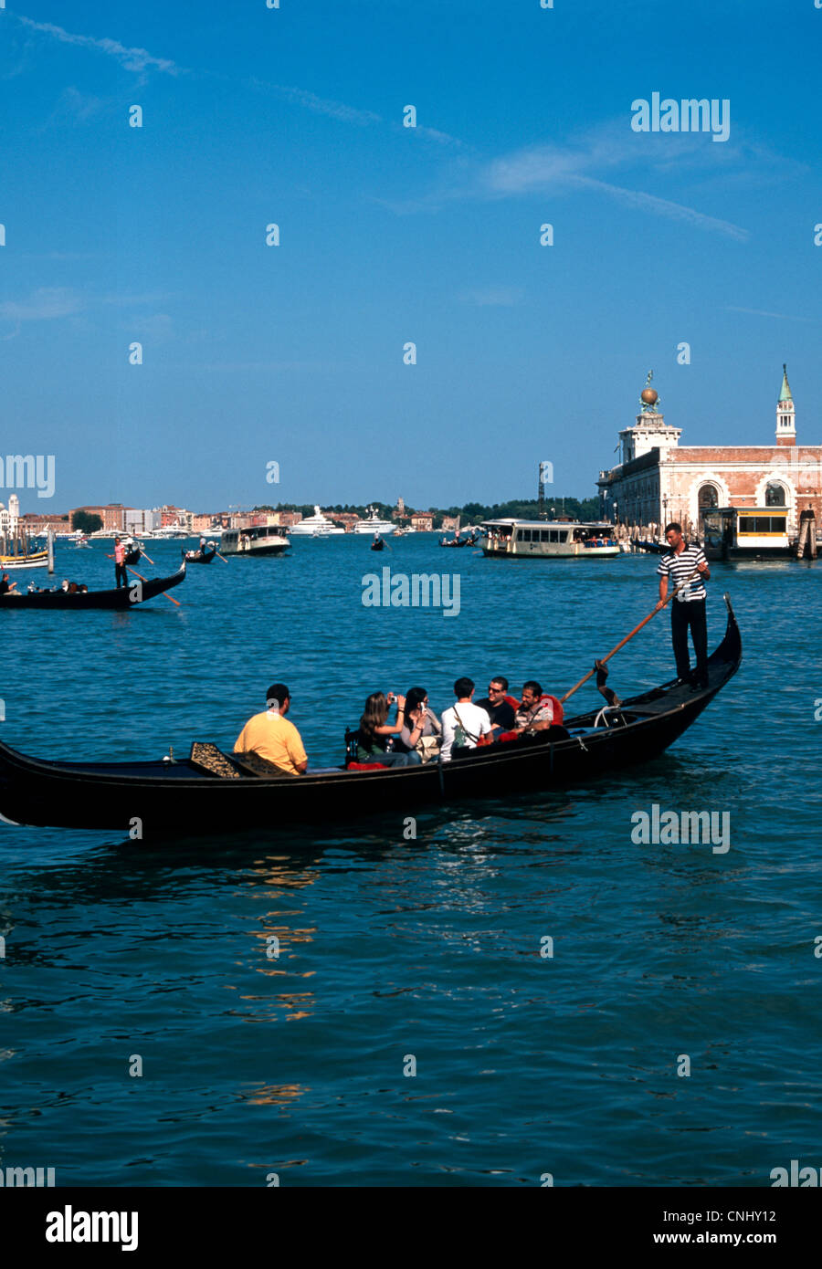 Gondoles de Venise - Banque D'Images