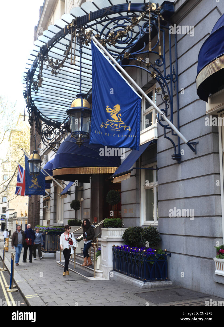 Le Ritz Hotel London Banque D'Images