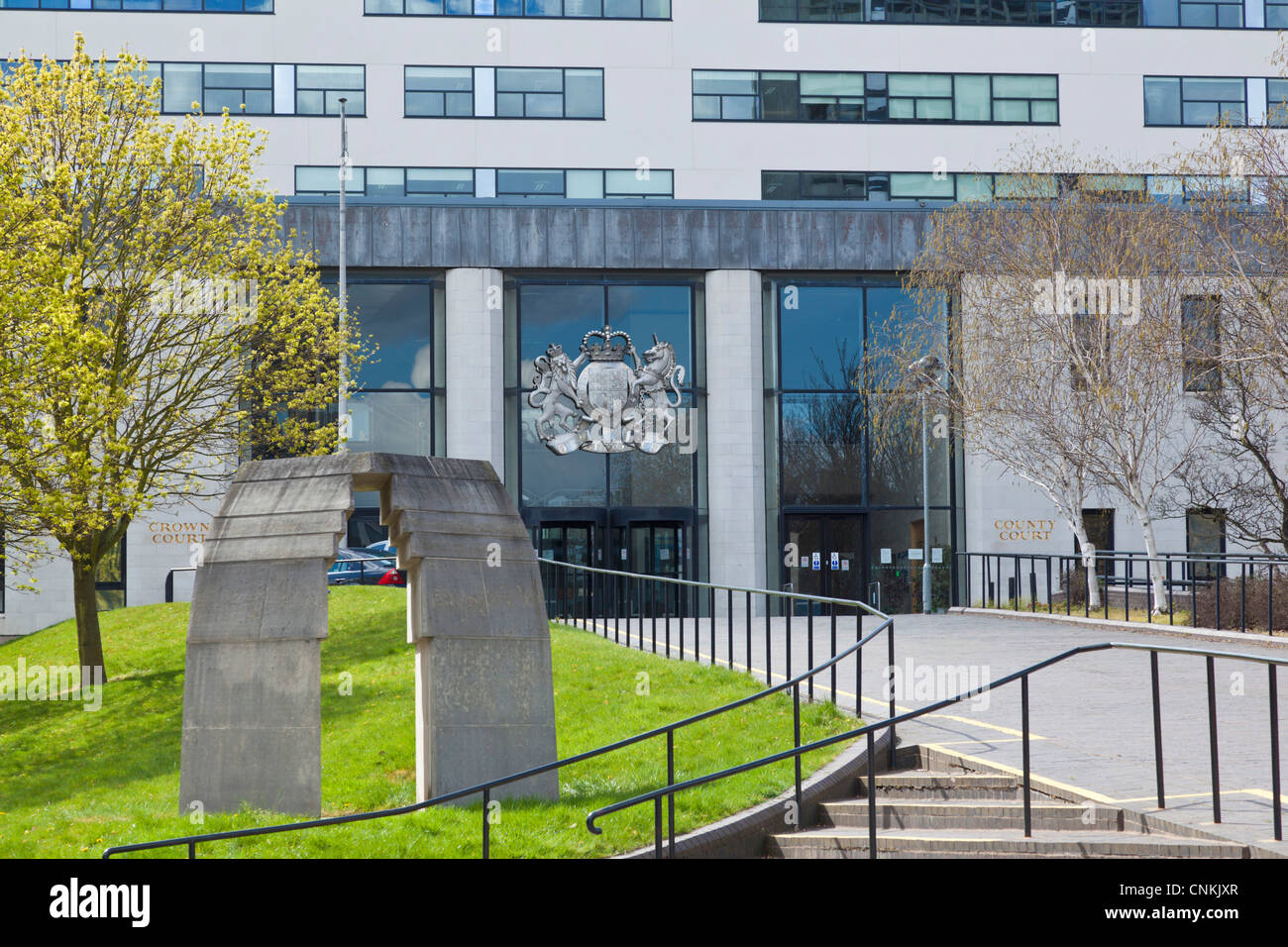 Le tribunal de la couronne de coventry West Midlands England uk gb eu Europe Banque D'Images