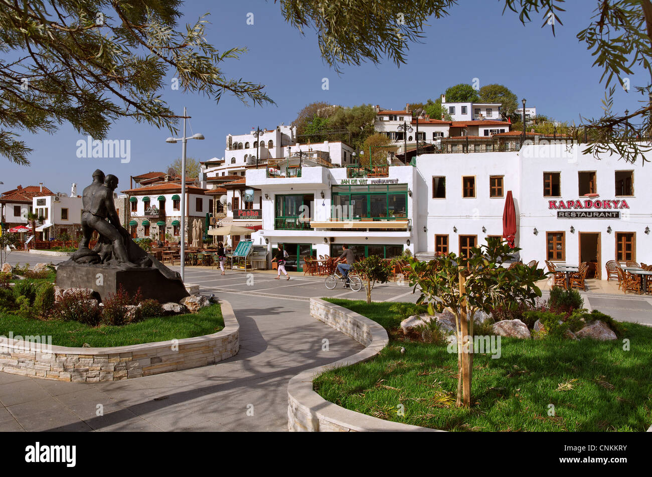 Vieille ville de Marmaris, Mugla, Turquie Banque D'Images