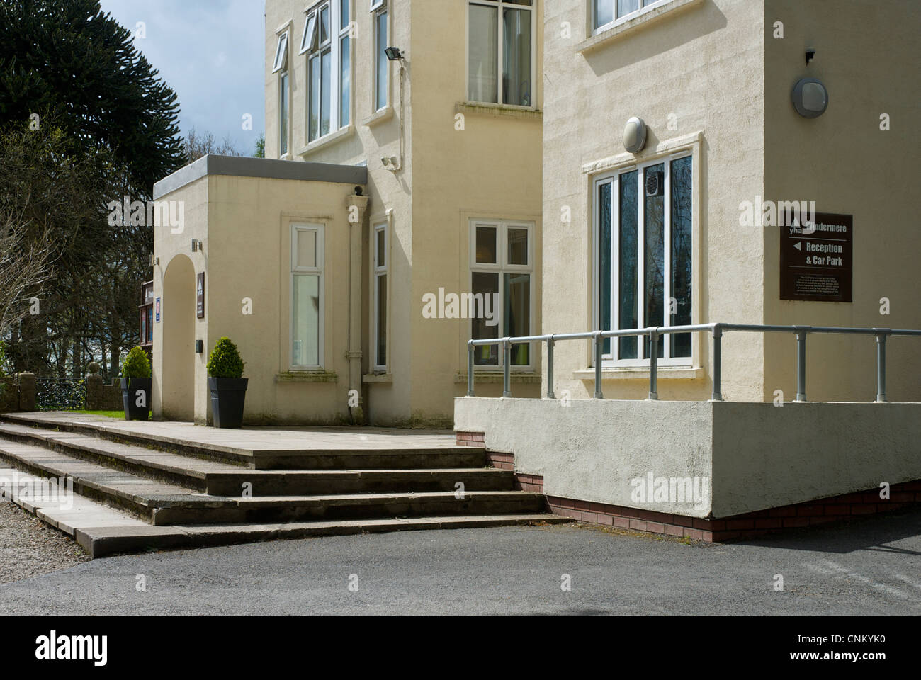 Auberge de Jeunesse de Windermere, dans le village de Troutbeck, Parc National de Lake District, Cumbria, Angleterre, Royaume-Uni Banque D'Images