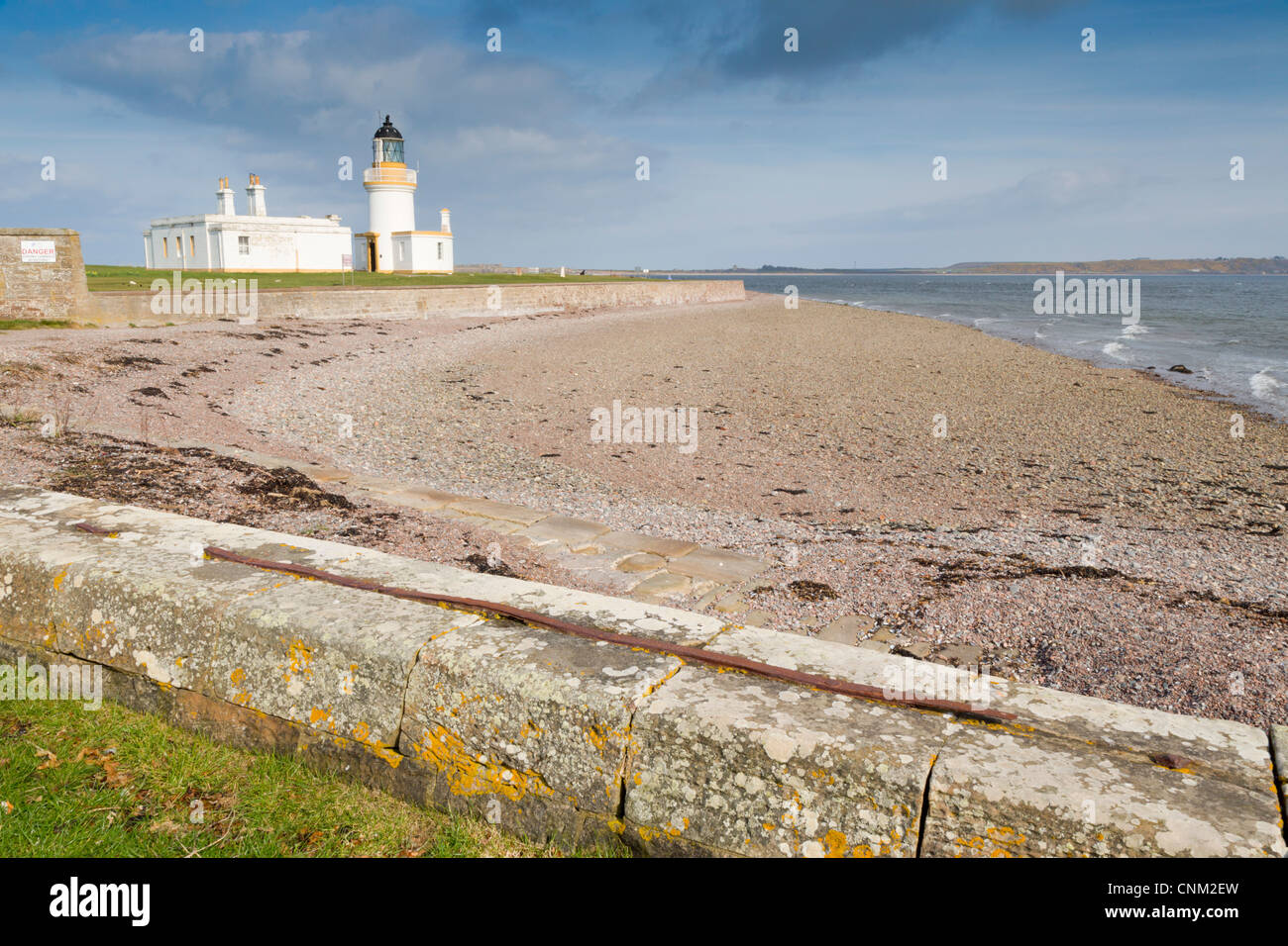 Chanonry Point ; Moray ; Black Isle ; Ecosse ; Royaume-Uni ; lighthouse Banque D'Images