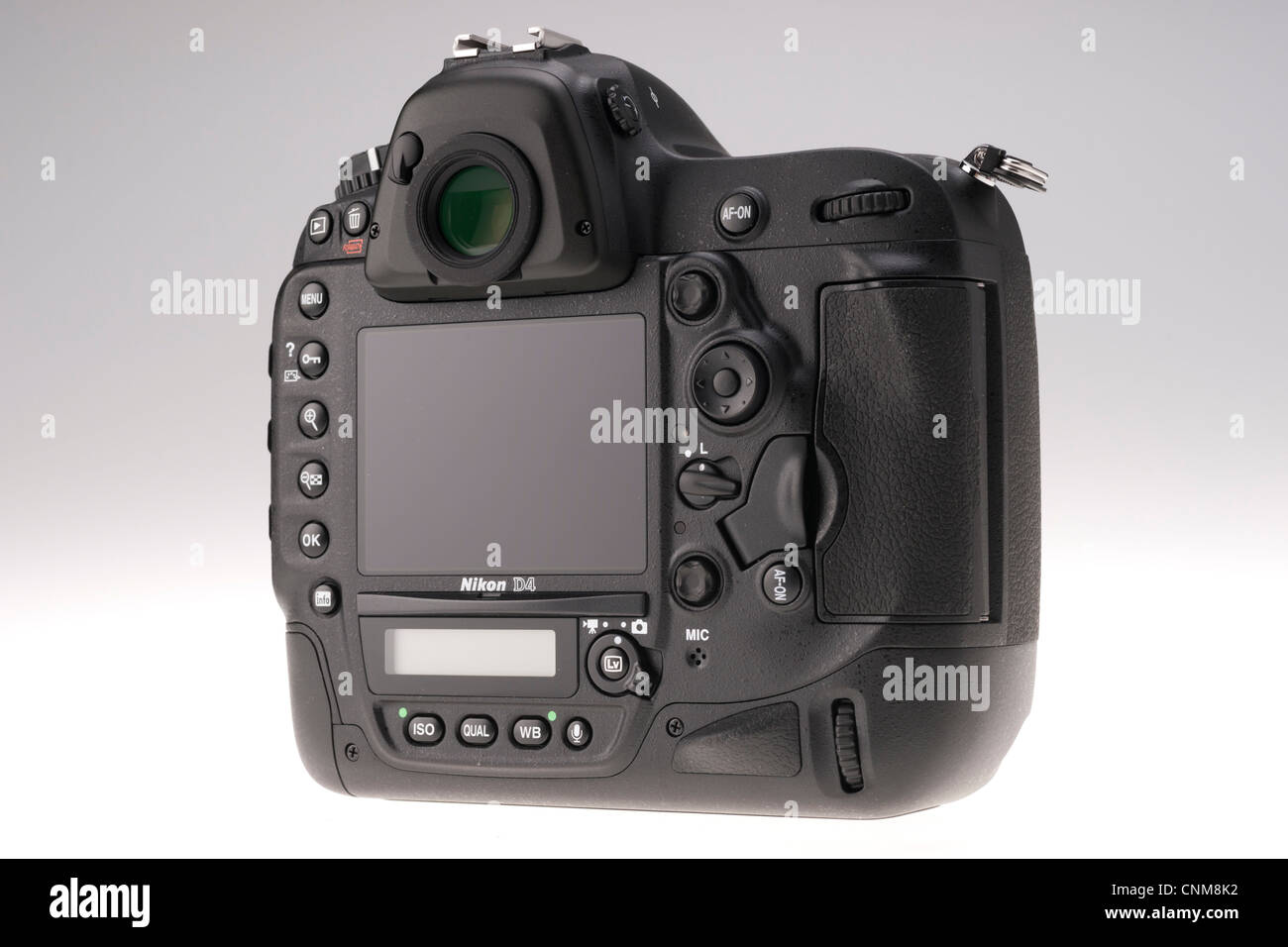 Le matériel photographique - Nikon D4. Banque D'Images