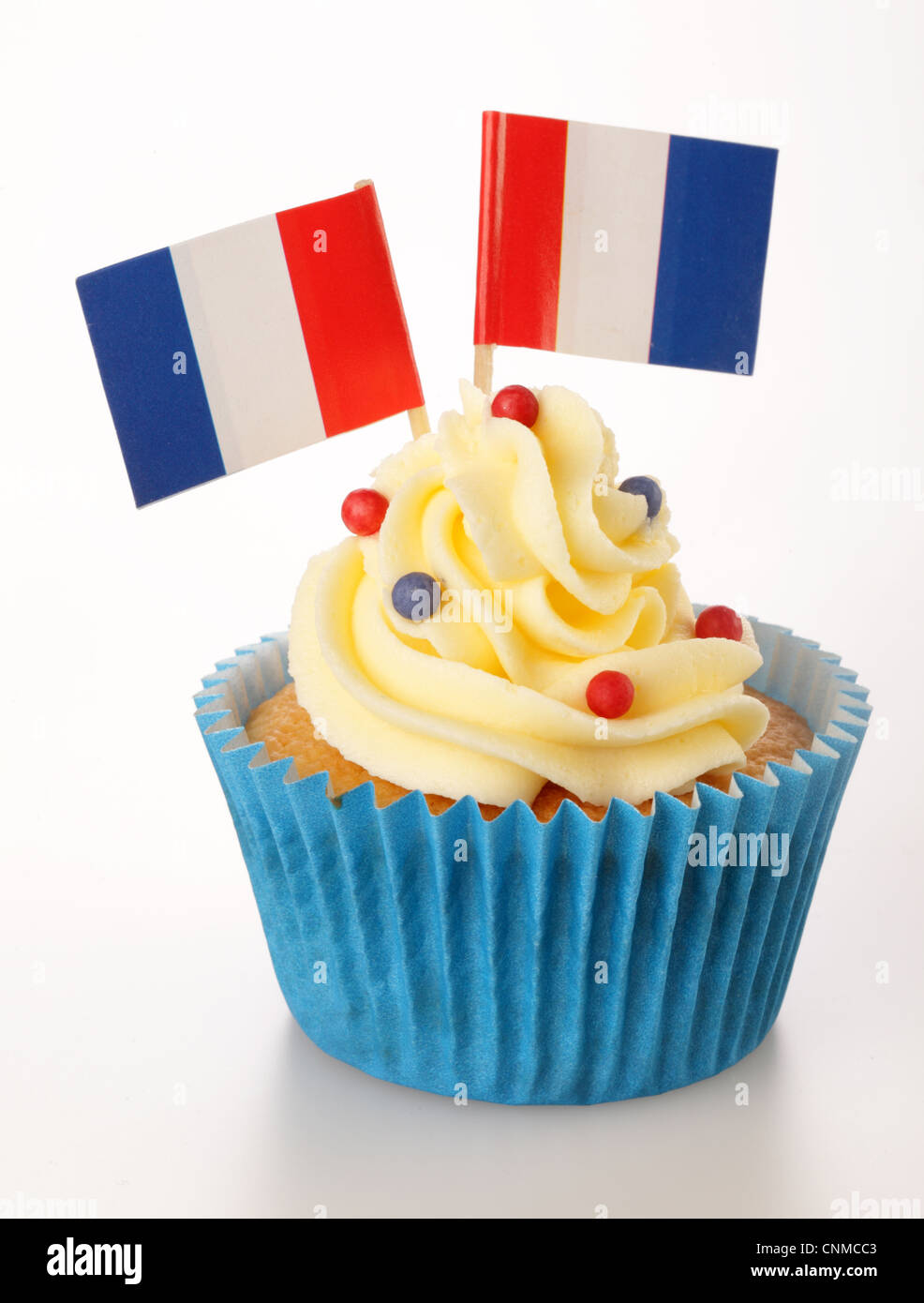 Déco de gateau drapeau français coupe du monde