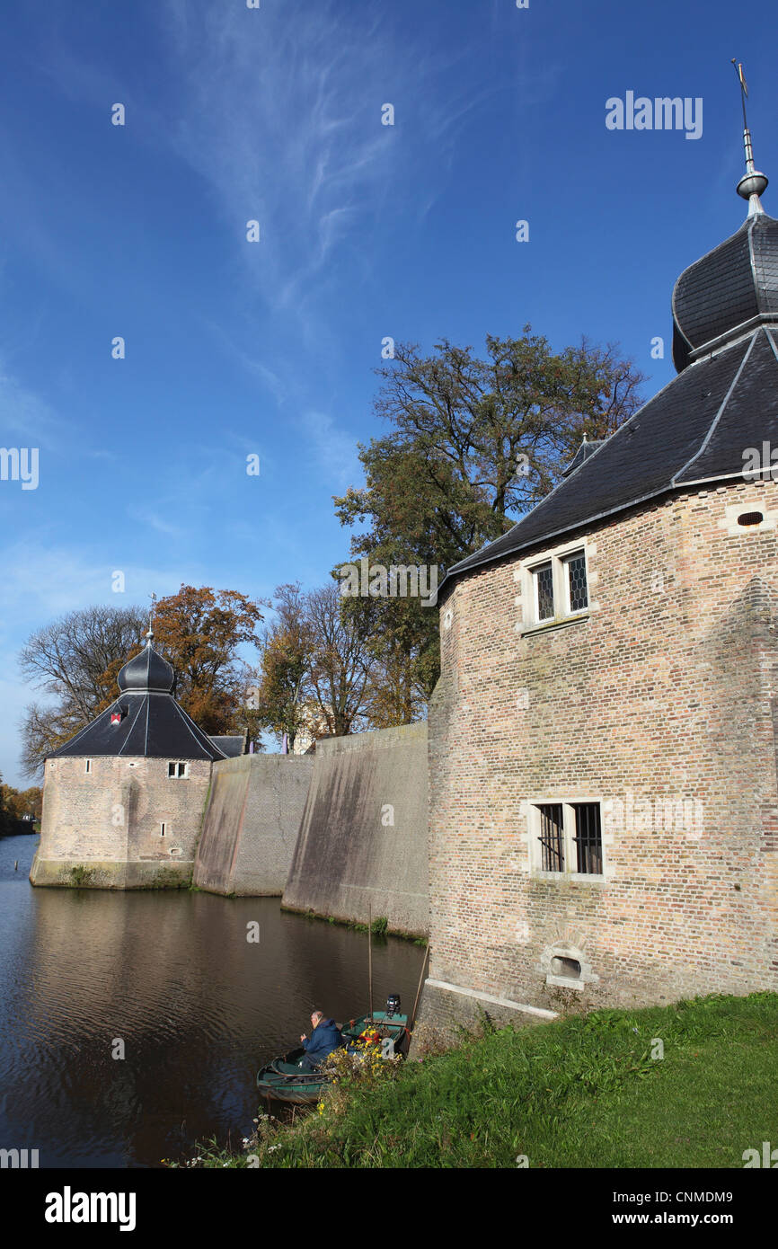 Espagnol (porte fortifiée) Spanjaardsgat, Breda, Noord-Brabant, Pays-Bas, Europe Banque D'Images