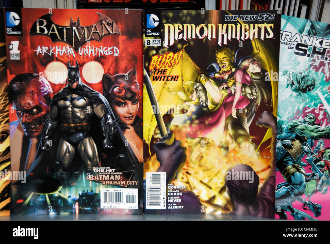 Par DC Comics Comics super-héros Banque D'Images