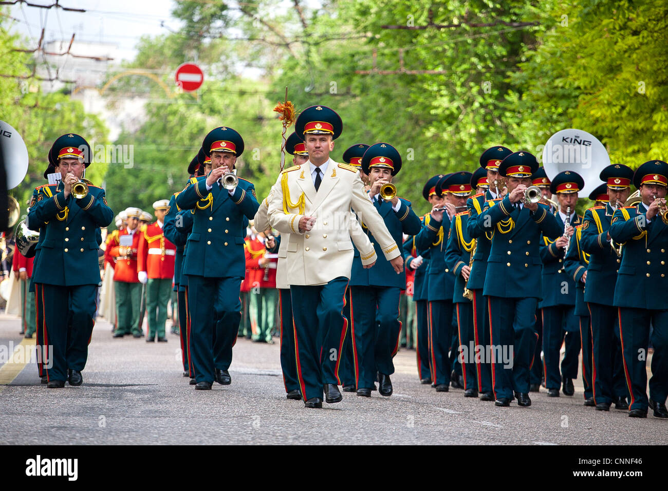 Orchestre de l'Armée du Bélarus Banque D'Images