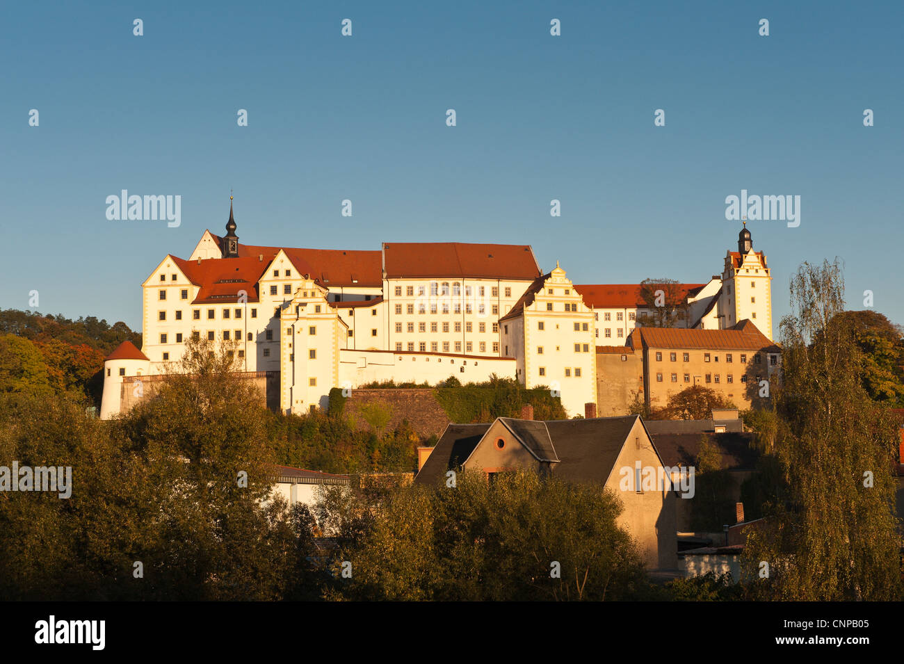 Le Château de Colditz, Colditz, Allemagne. Banque D'Images