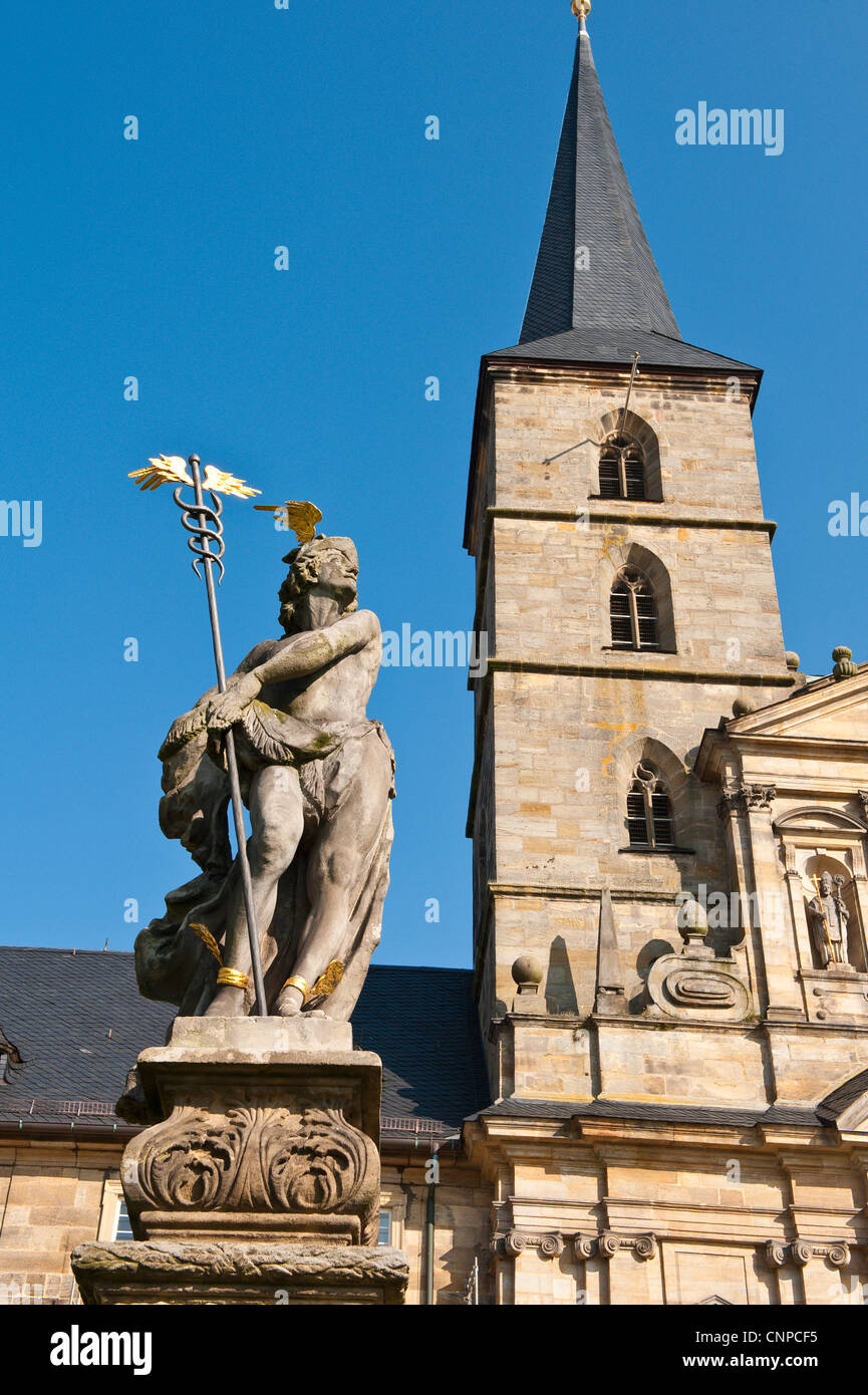 L'église de St Michael à Bamberg, Allemagne. Banque D'Images