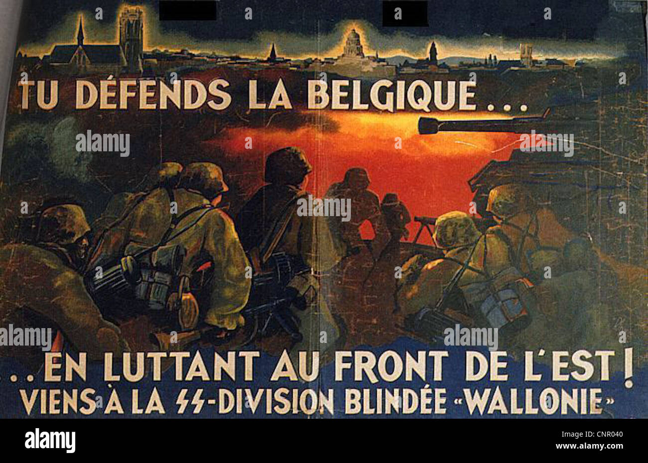 Les Affiches de propagande de la Seconde Guerre mondiale 2 Photo Stock