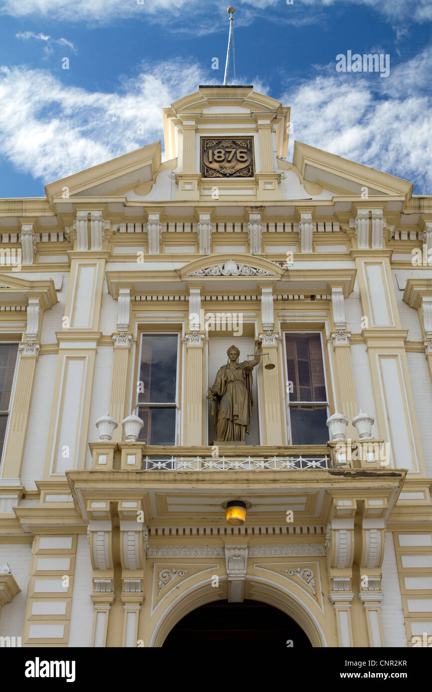 Histoire Historique County Courthouse à Virginia City, Nevada, USA Banque D'Images