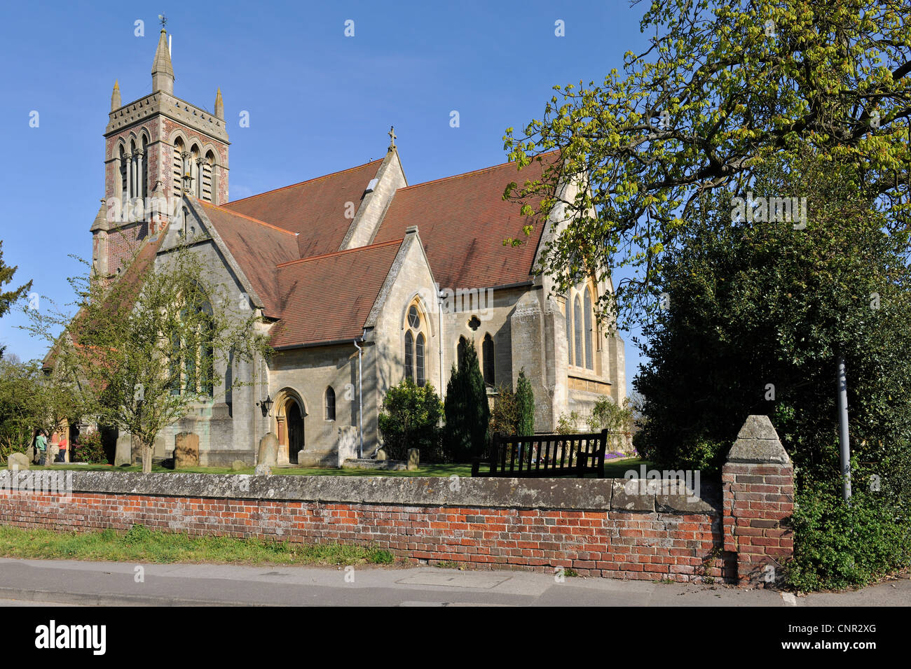 St Michel et St Mary Magdalene's Church, Easthampstead, Bracknell -1 Banque D'Images