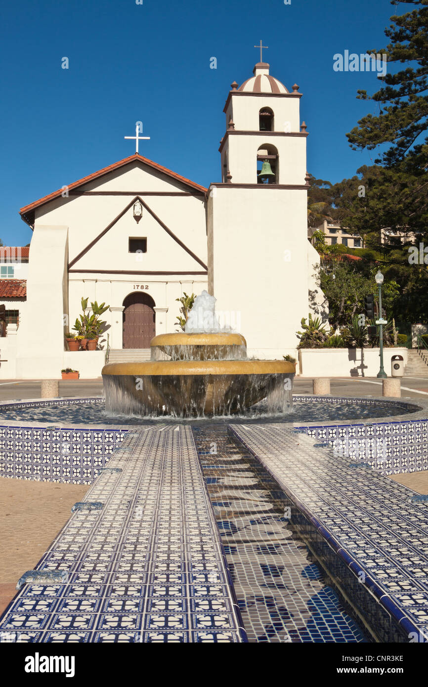 Mission San Buenaventura, Ventura, Californie Banque D'Images