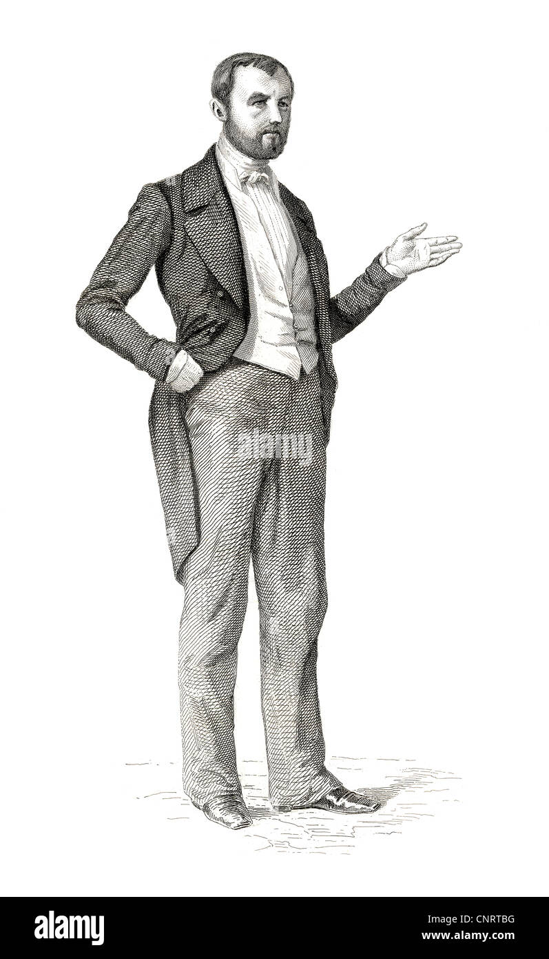 Jean-Baptiste Payeur, 1818 - 1860, membre de l'Assemblée Nationale Française, représentée Ardennes, 1848, Banque D'Images