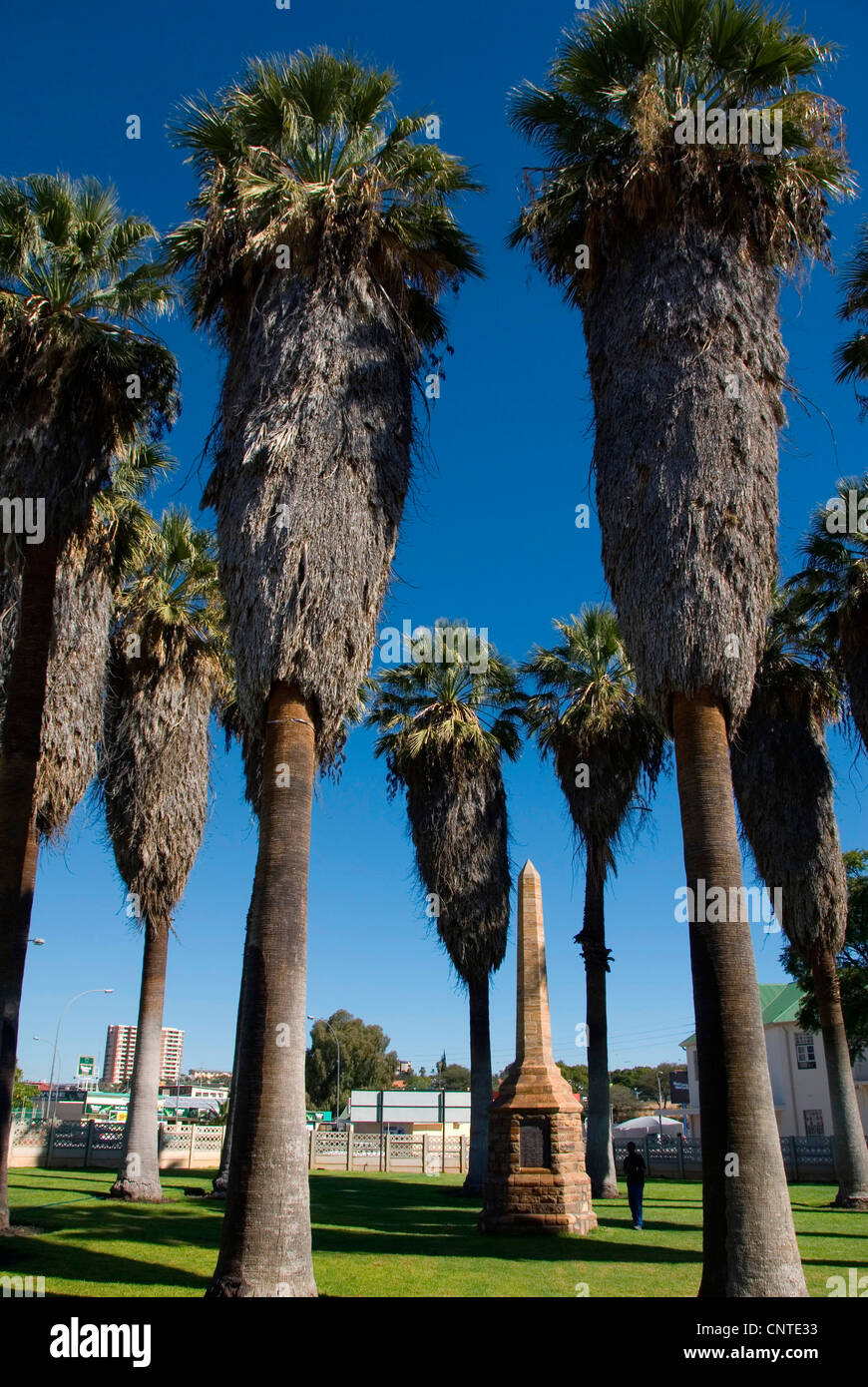 Jardin du souvenir, Ovambo, Namibie, Memorial Campagne Windhoek Banque D'Images