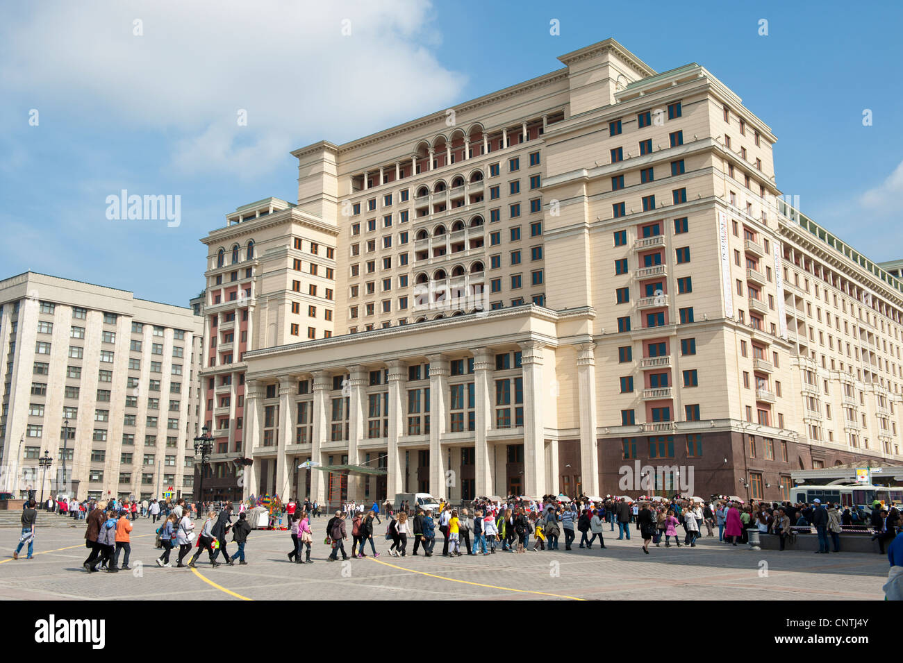 L'architecture de Moscou Banque D'Images
