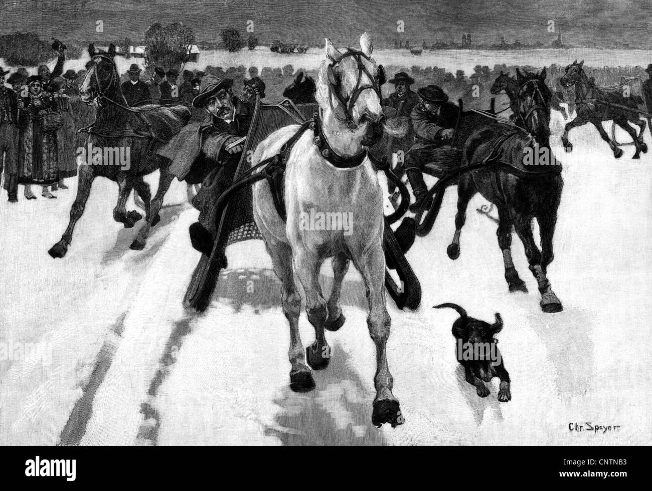 diligence complète elastolin avec 3 cow-boys et 4 chevaux