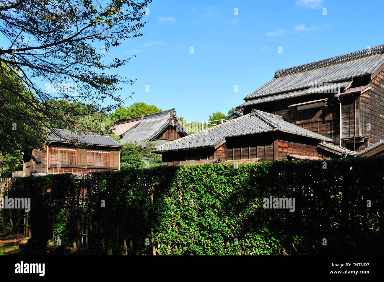 Musée Edo-Tokyo d'architecture en plein air, la ville de Koganei, Tokyo, Japon Banque D'Images