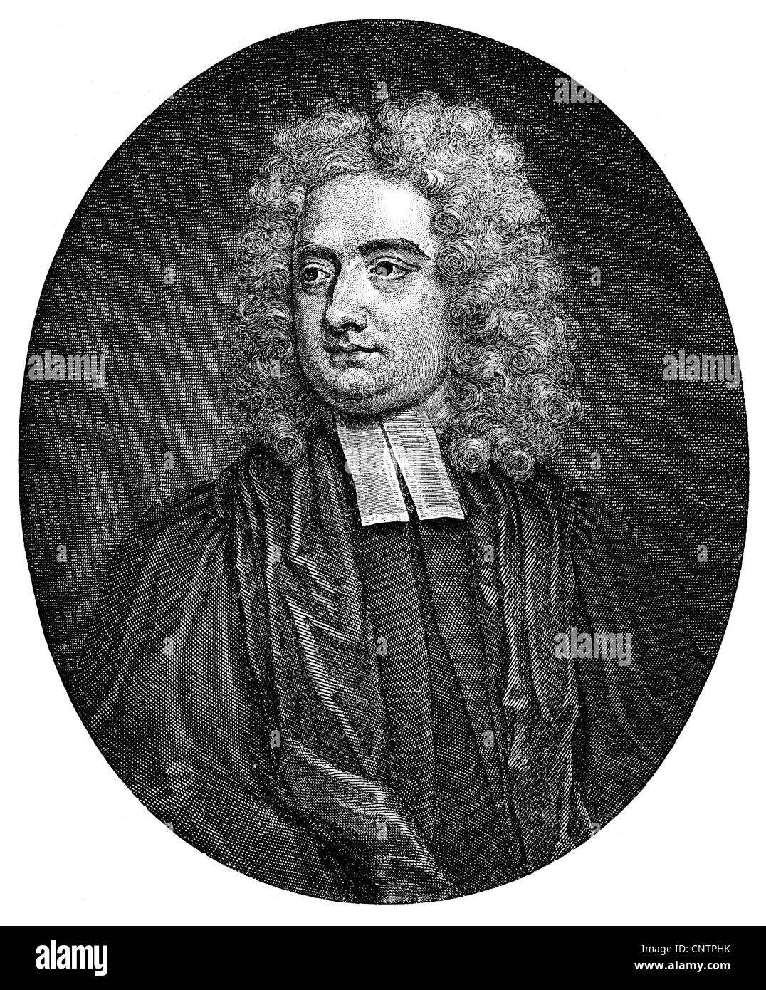 Swift, Jonathan, 30.11.1667 - 19.10.1745, auteur/écrivain anglo-irlandais, portrait, gravure en bois après George Vertue, XIXe siècle, Banque D'Images