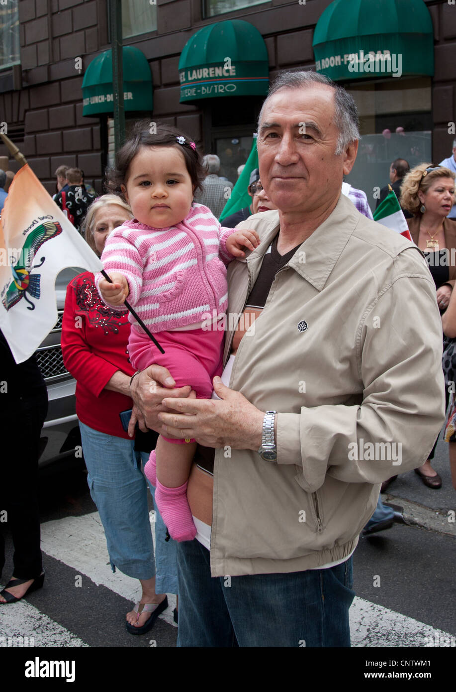 Les Américains célèbrent l'iranien Nouvel an persan persan annuelle avec le Norouz Parade à New York City Banque D'Images