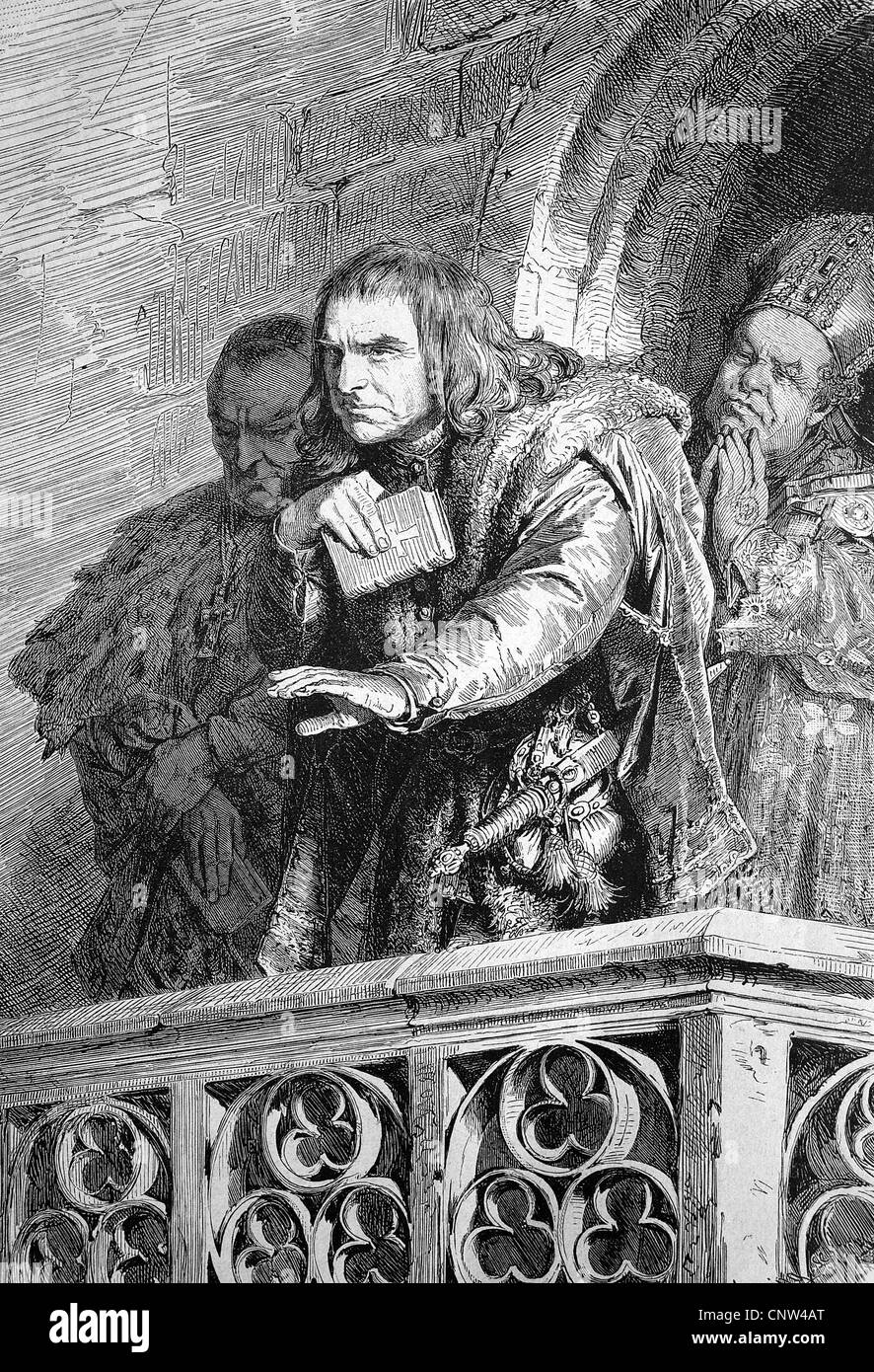 Ernst Heinrich Possart, à partir de 1897, la noblesse bavaroise Ernst Ritter von Possart, 1841 - 1921, un acteur allemand et stage manager, il Banque D'Images