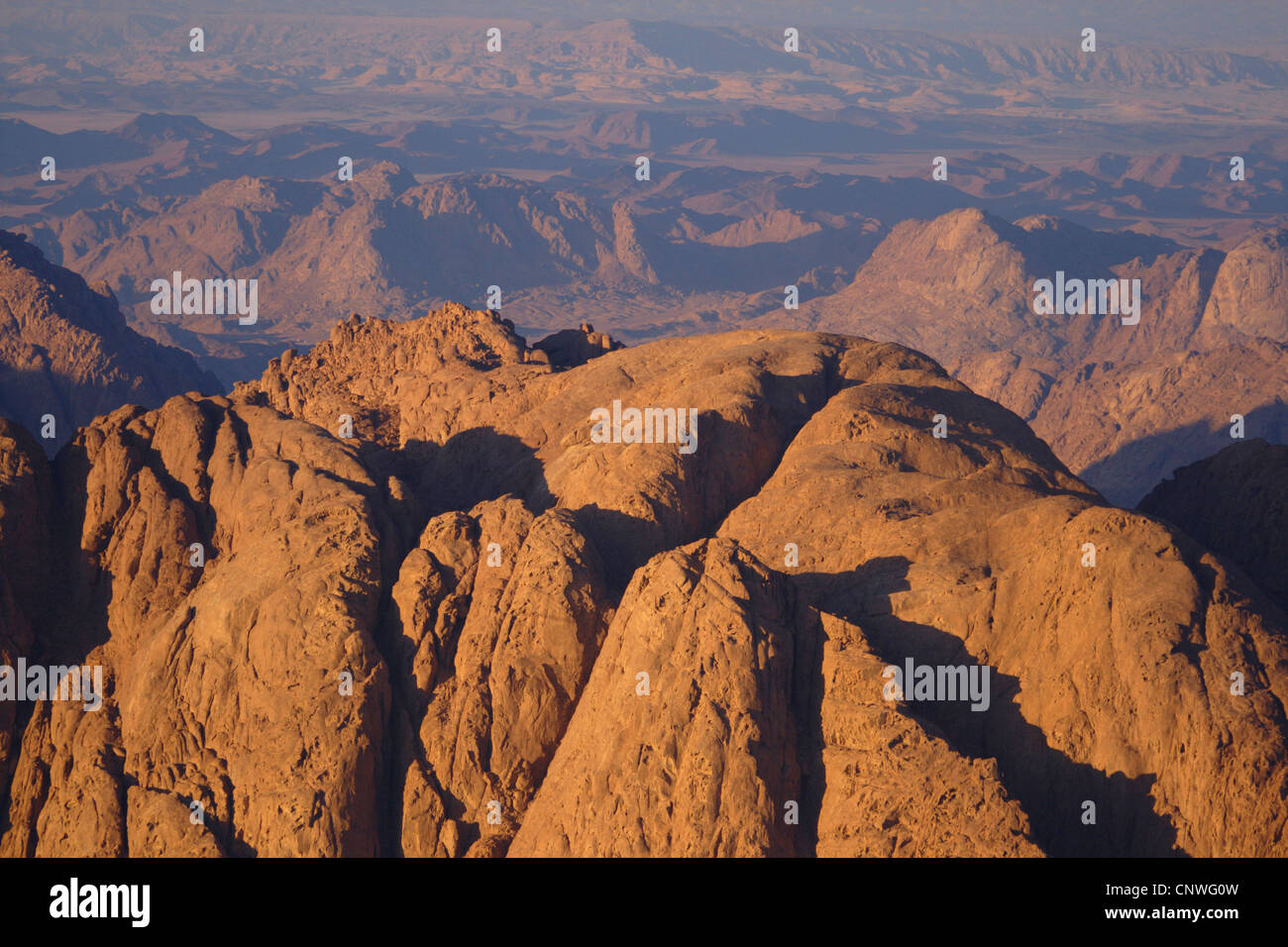 Vue du mont sinaï Banque de photographies et d’images à haute ...
