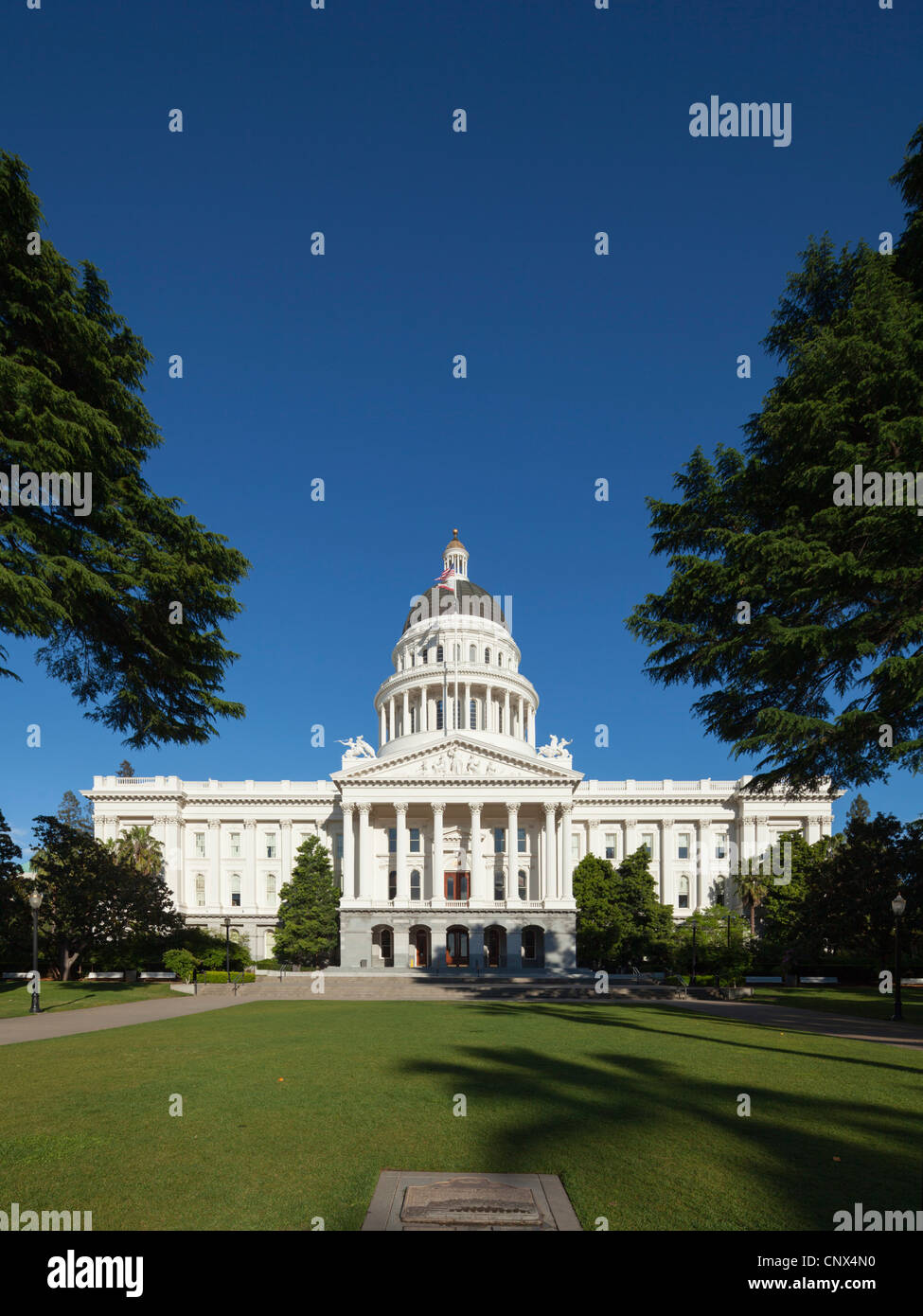 Sacramento, California State Capitol Banque D'Images