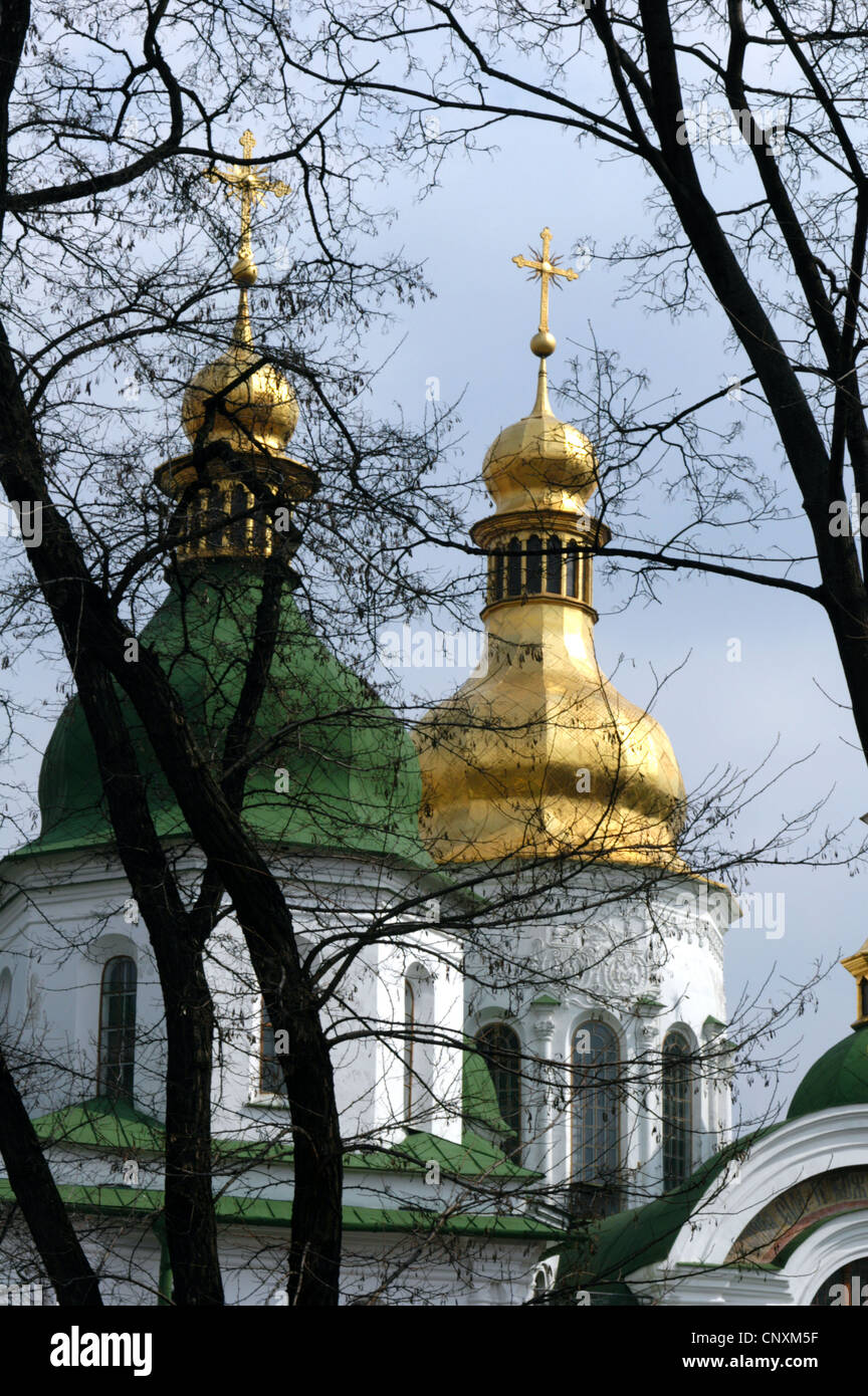 La Cathédrale Sainte-Sophie à Kiev, Ukraine. Banque D'Images