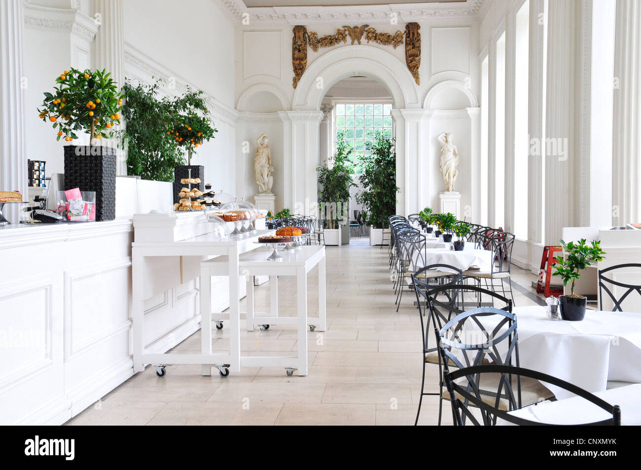 L'Orangerie, Les Jardins de Kensington, Kensington Palace, London, England, UK Banque D'Images