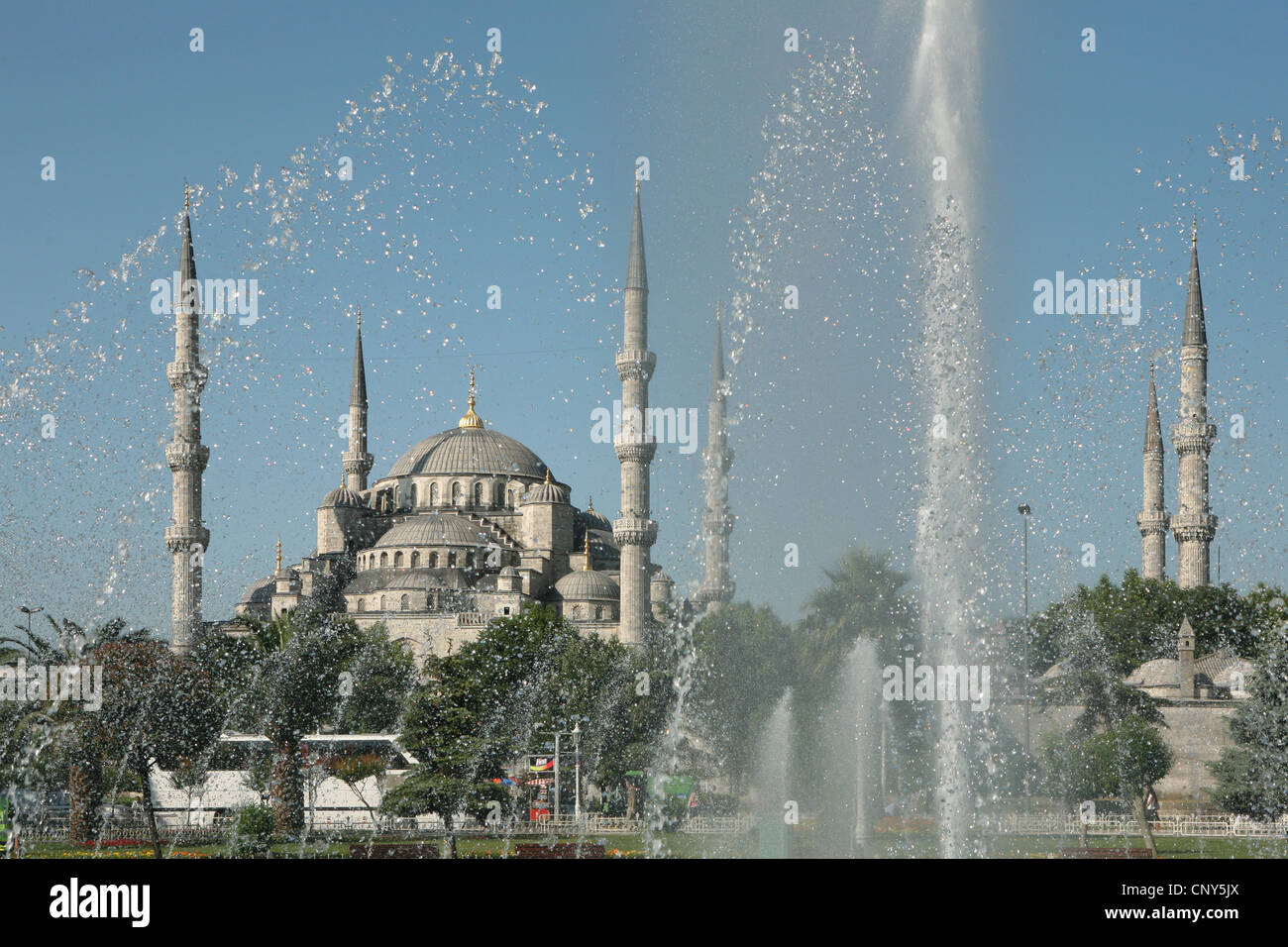 Mosquée bleue à Istanbul, Turquie. Banque D'Images
