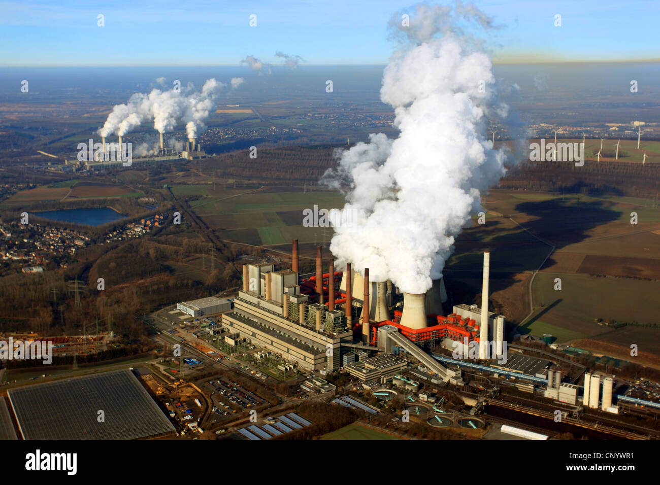 Neurath Power Station, Allemagne, Grevenbroich Banque D'Images