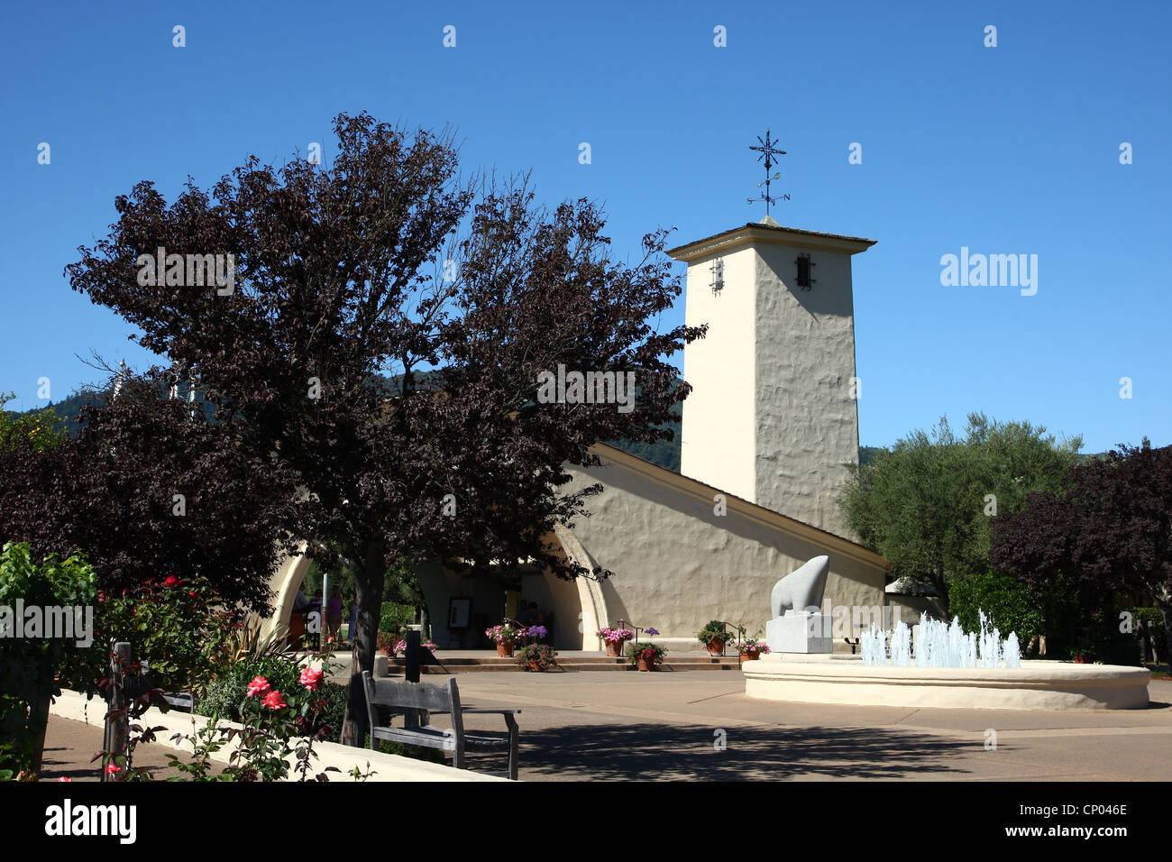 ROBERT MONDAVI WINERY NAPA VALLEY CALIFORNIA USA 06 Octobre 2011 Banque D'Images