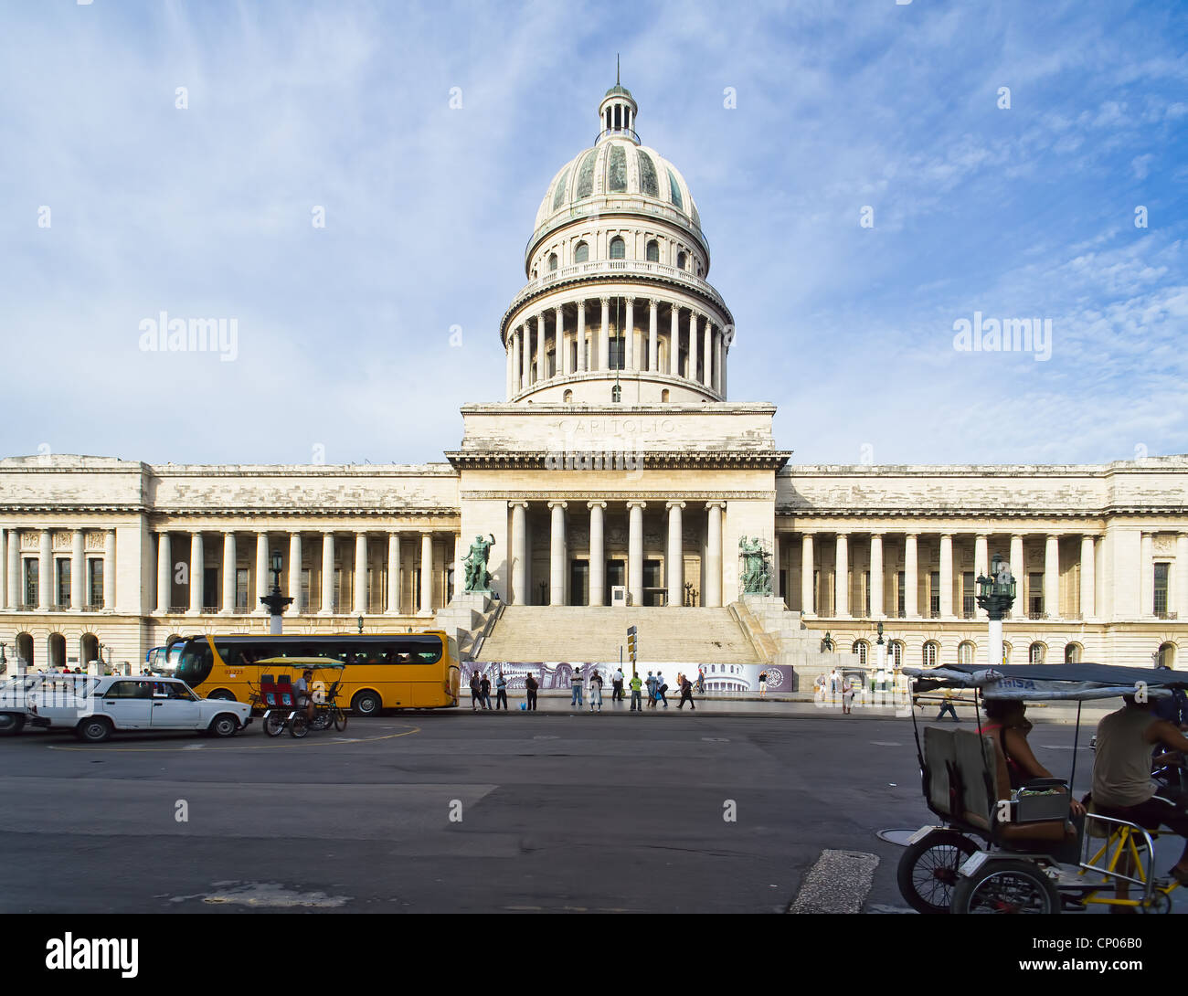 Capitol building dans la vieille Havane, Cuba Banque D'Images