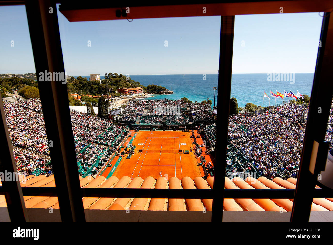 Monte-Carlo Rolex Masters, tennis, Banque D'Images