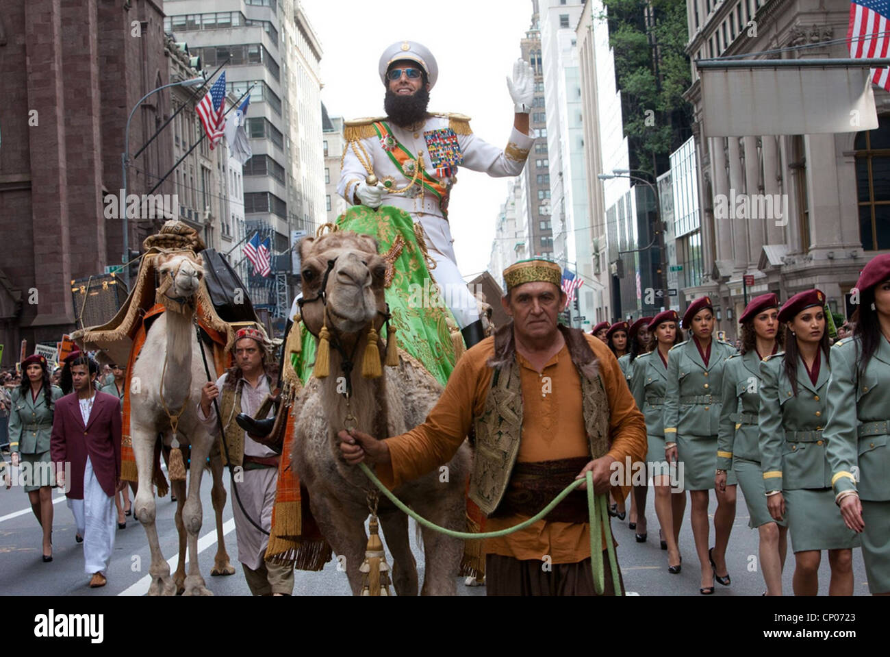 Le dictateur 2012 Paramount film avec Sacha Baron Cohen Banque D'Images