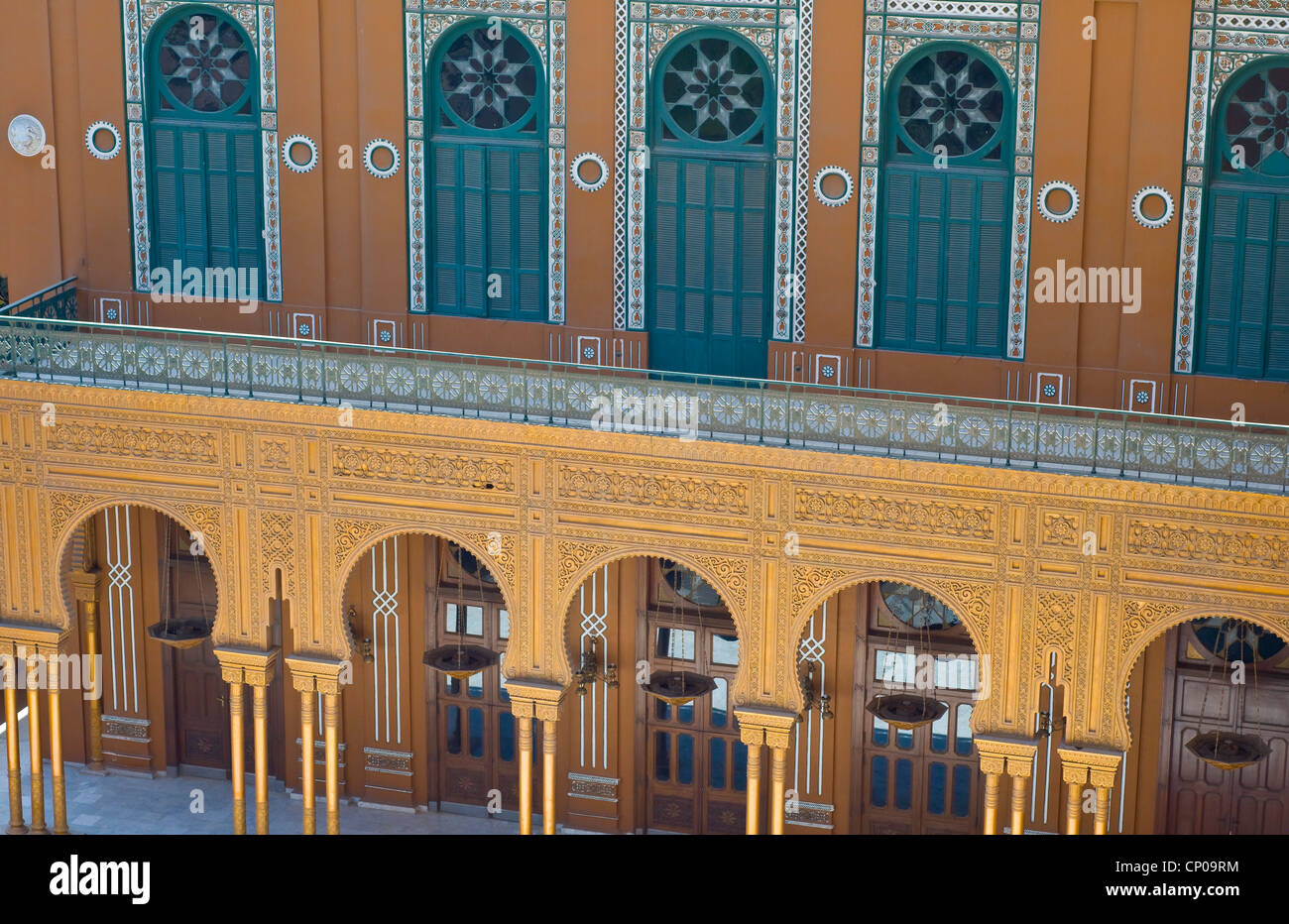 Le Marriott Zamalek Hotel est un bâtiment historique datant du 19th siècle - le Caire, Egypte Banque D'Images