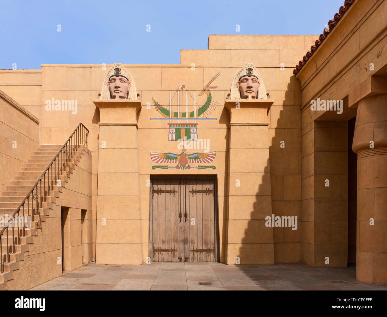 Le Grauman's Egyptian Theater, Hollywood, Los Angeles Banque D'Images