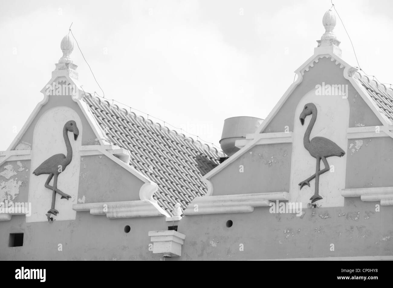 Bonaire Bonaire : Néerlandais, le papiamentu : Boneiru) est une île des Caraïbes qui, avec l'îlot inhabité de Klein Bonaire Banque D'Images