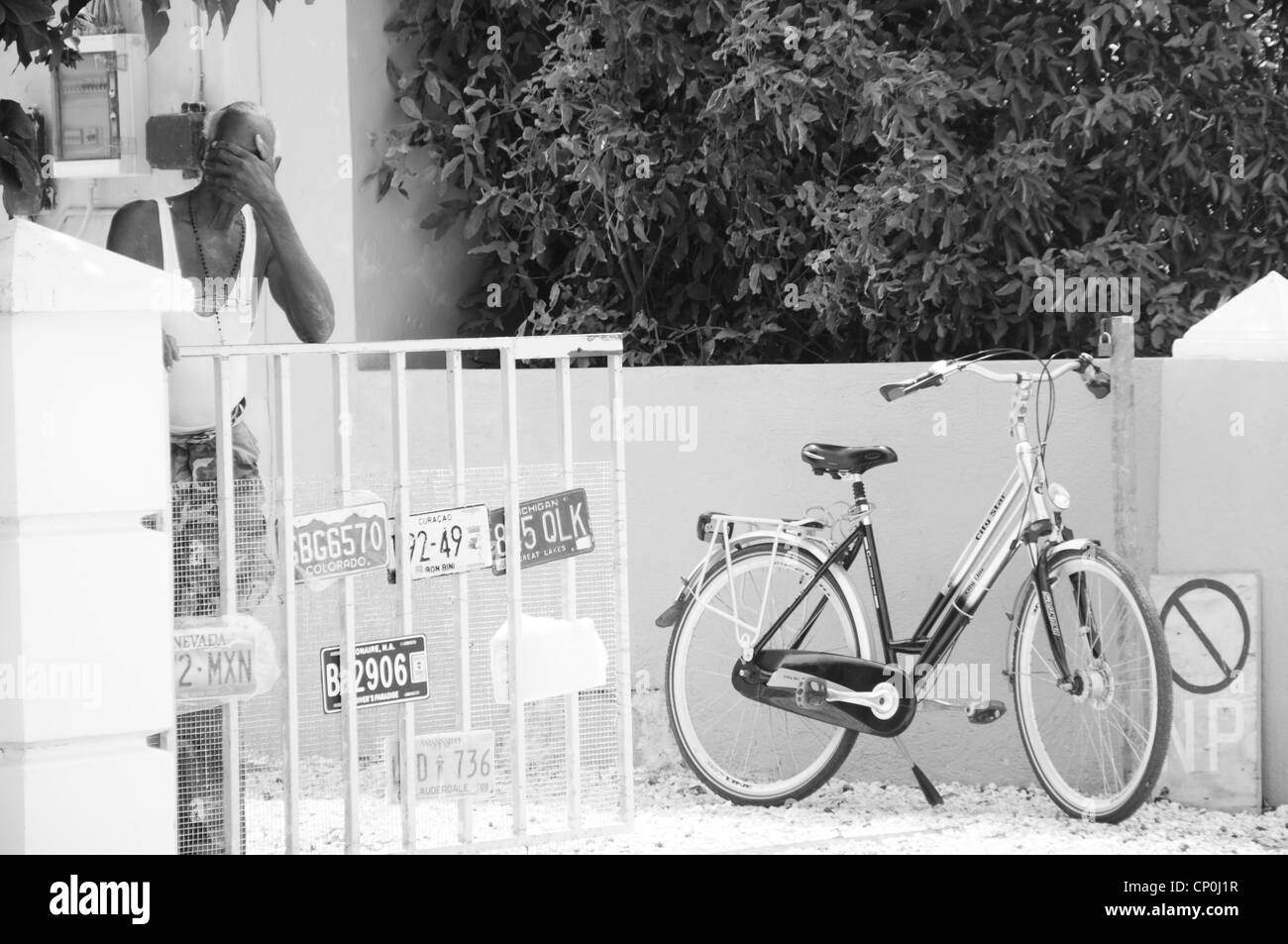 Bonaire Bonaire : Néerlandais, le papiamentu : Boneiru) est une île des Caraïbes qui, avec l'îlot inhabité de Klein Bonaire Banque D'Images