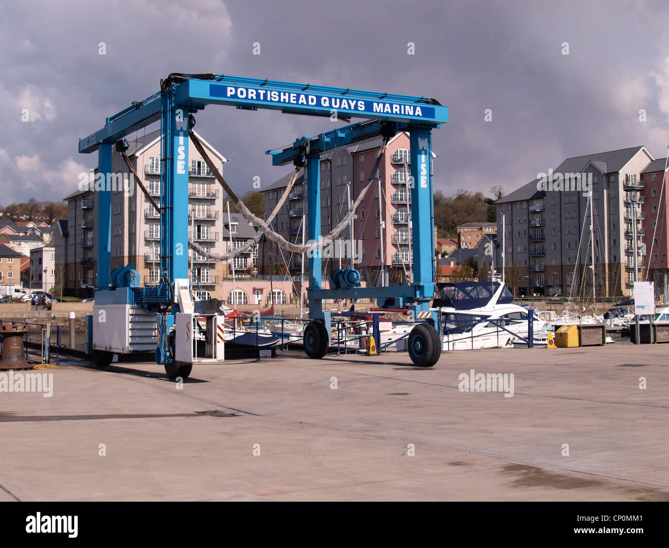 Ascenseur à bateaux, Portishead, dans le Somerset, Royaume-Uni Banque D'Images