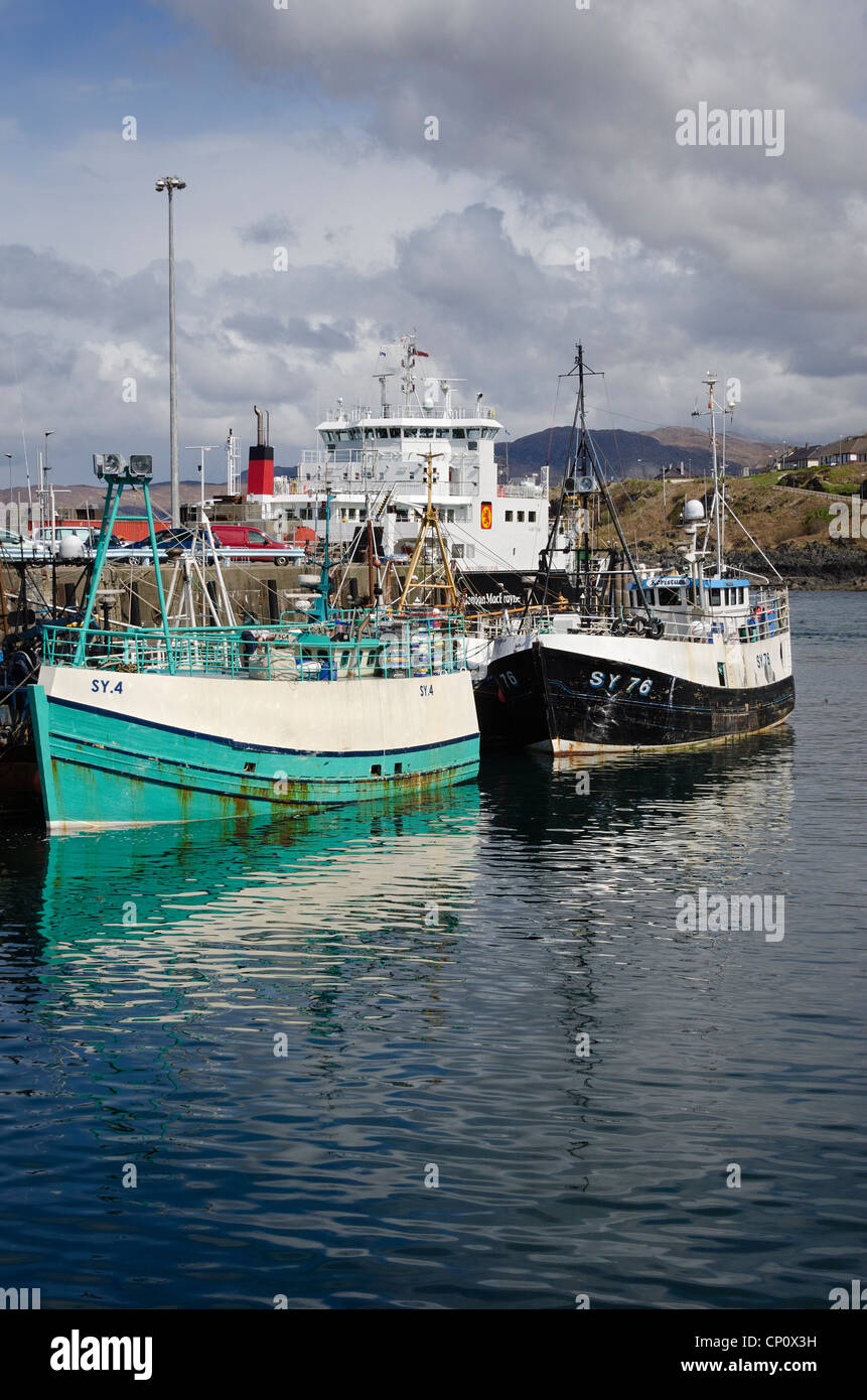 Port de Mallaig Banque D'Images