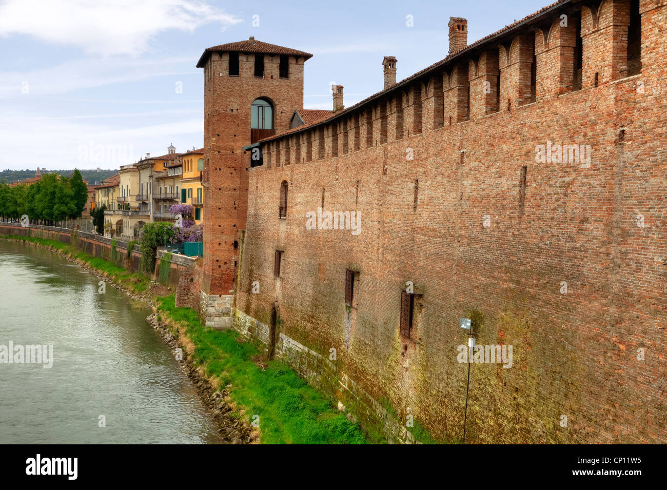 Castelvecchio, Vérone, Vénétie, Italie Banque D'Images