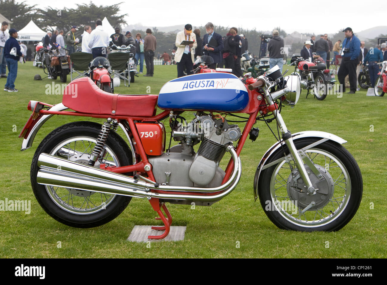MV Augusta à moto vélo classique concours event Banque D'Images