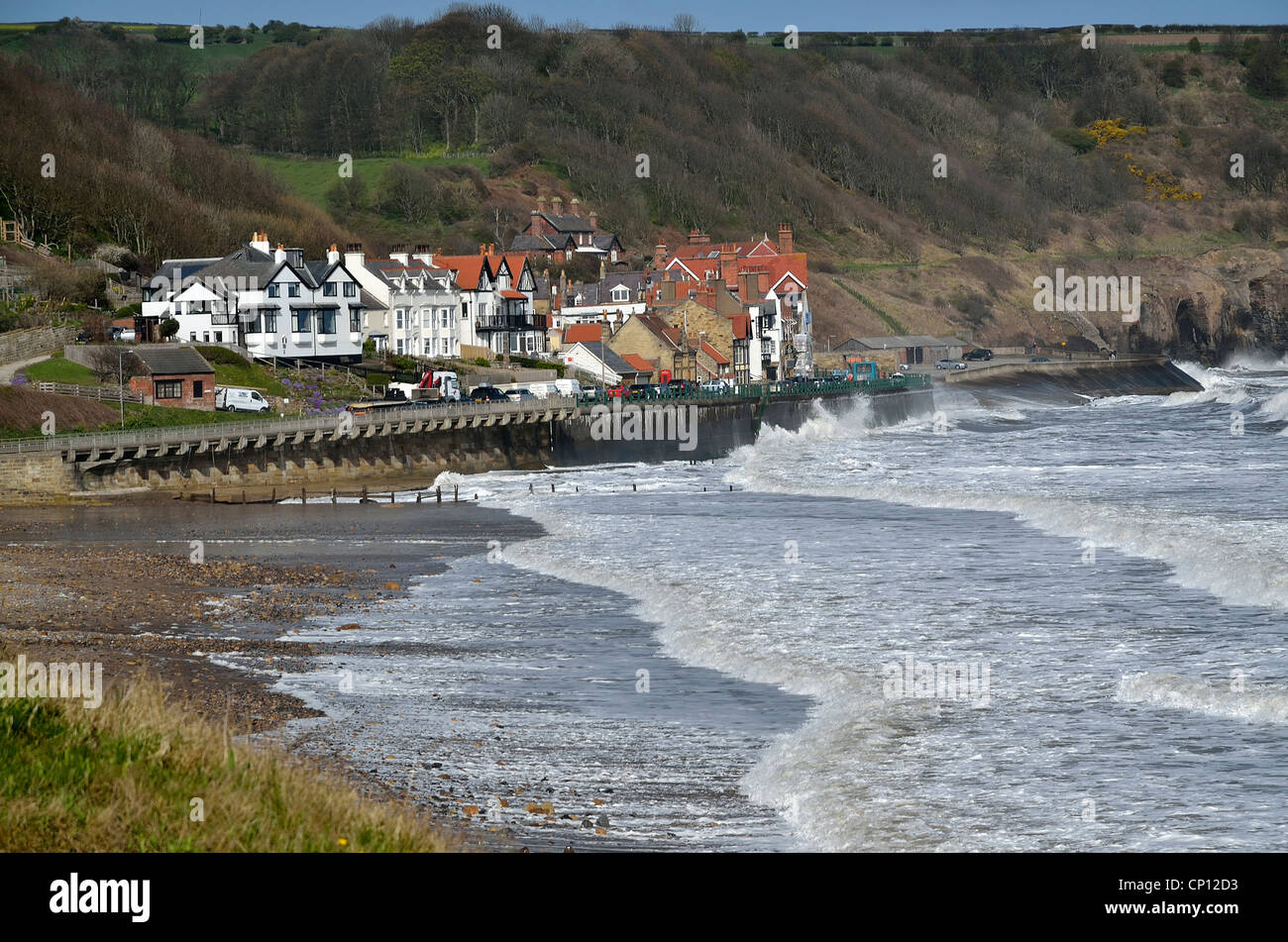 Sandsend North Yorkshire Angleterre Banque D'Images