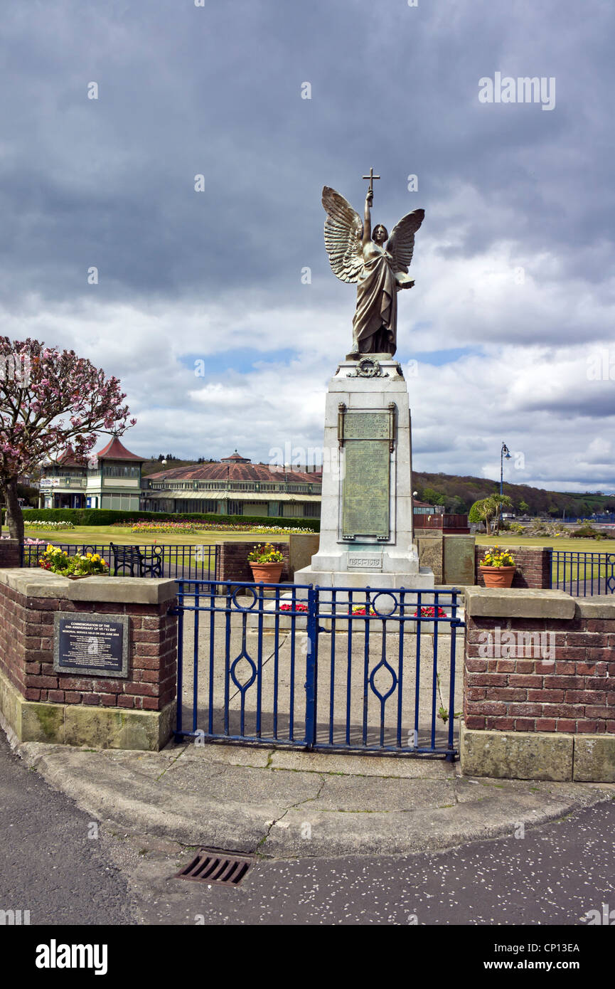 Première Guerre mondiale Monument à Rothesay Bute Ecosse Banque D'Images