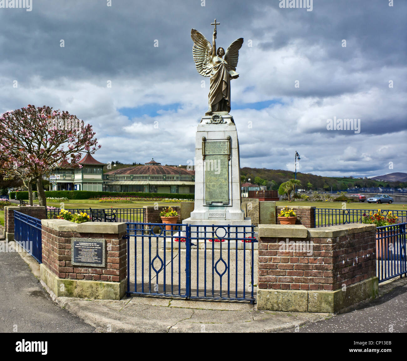Première Guerre mondiale Monument à Rothesay Bute Ecosse Banque D'Images